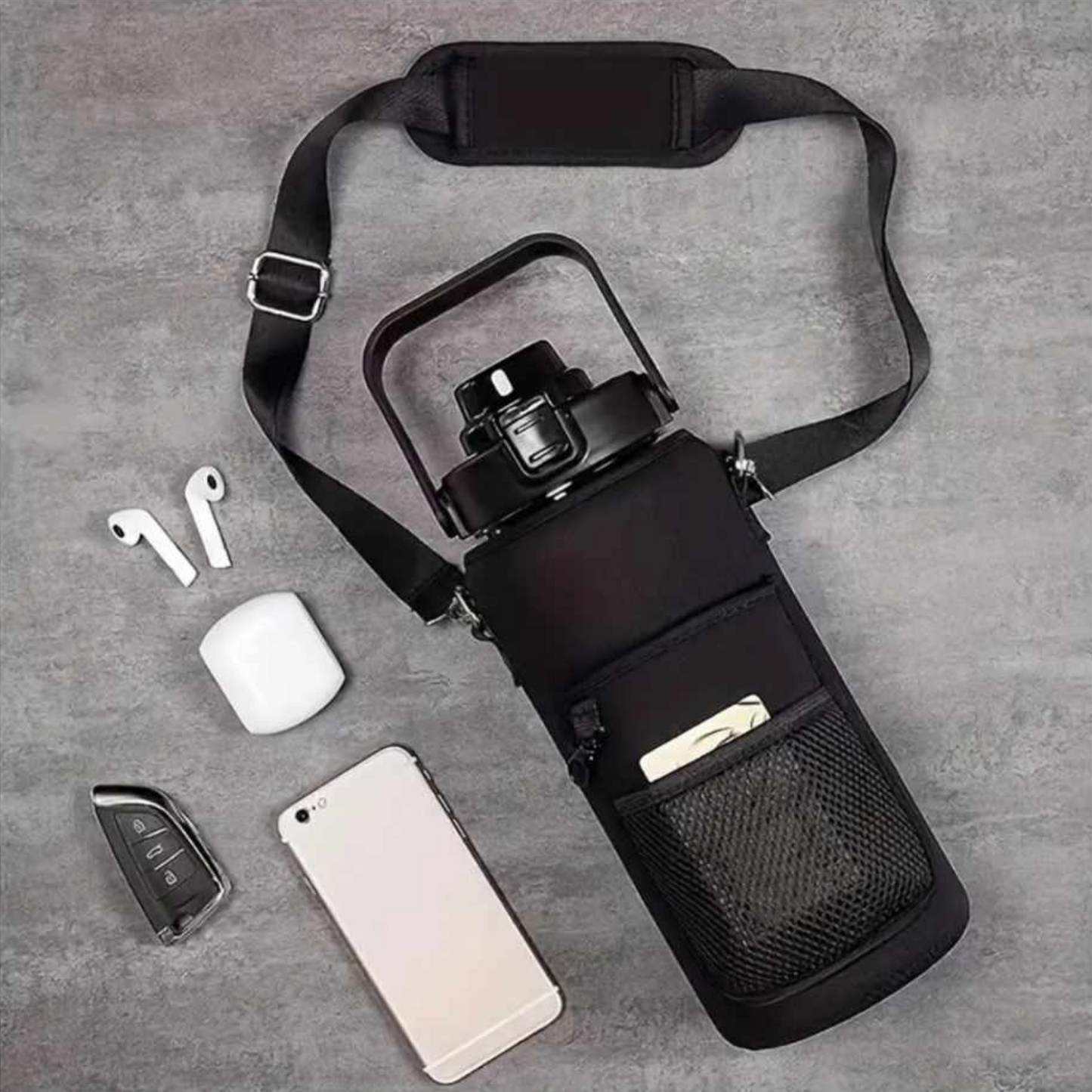 2 Litre Water Bottle with Bag