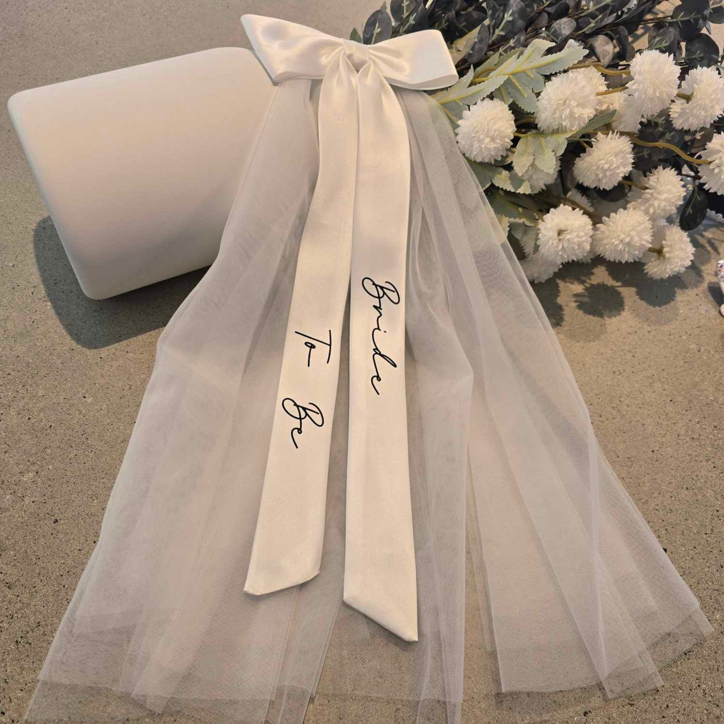 Bride To Be Bow Veil Australia