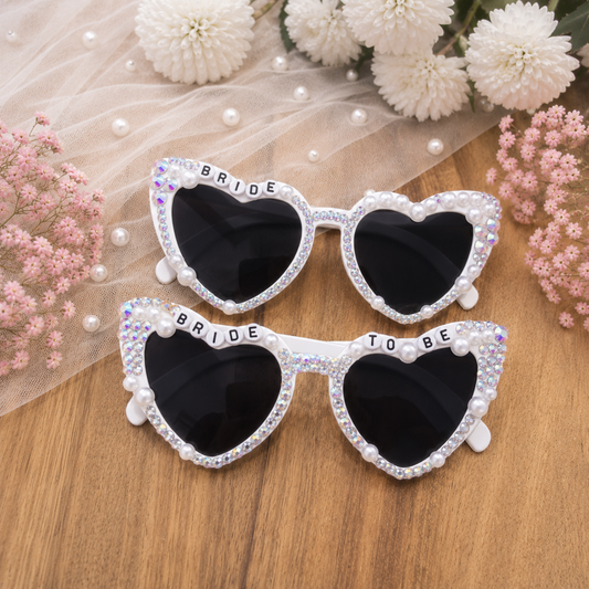 Custom Bride Sunglasses. Personalised Bride Sunglasses. Bride to be Sunglasses. Bride to be Sunglass Bridal Shower Sunglass