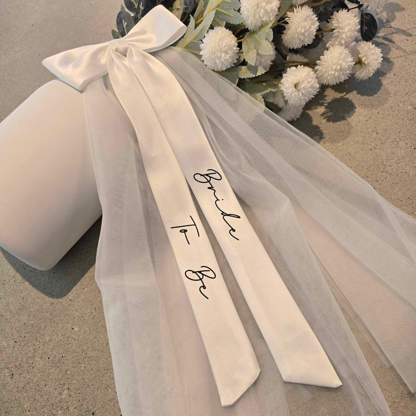 Bride To Be Bow Veil Australia
