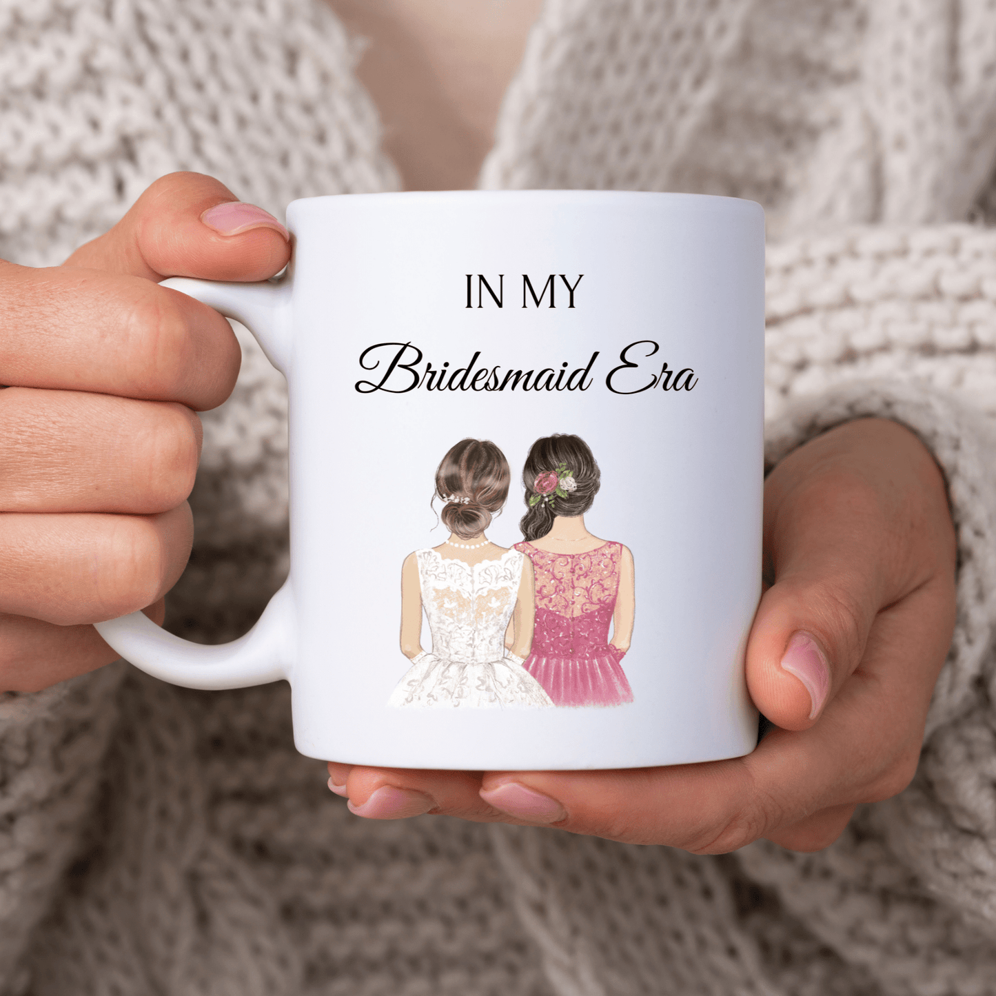 Personalised In My Bridesmaid Era Mug
