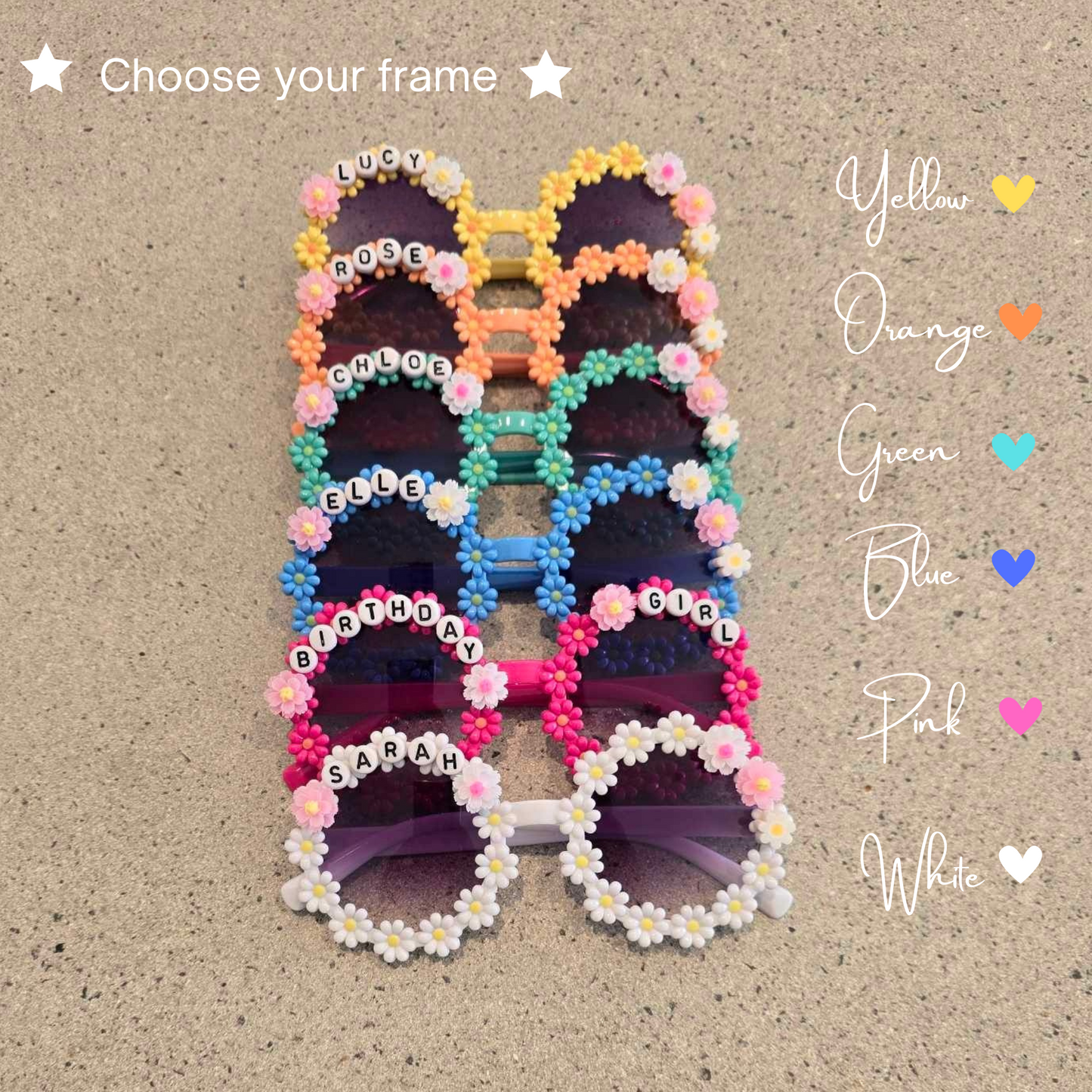 Personalised Kids sunglasses