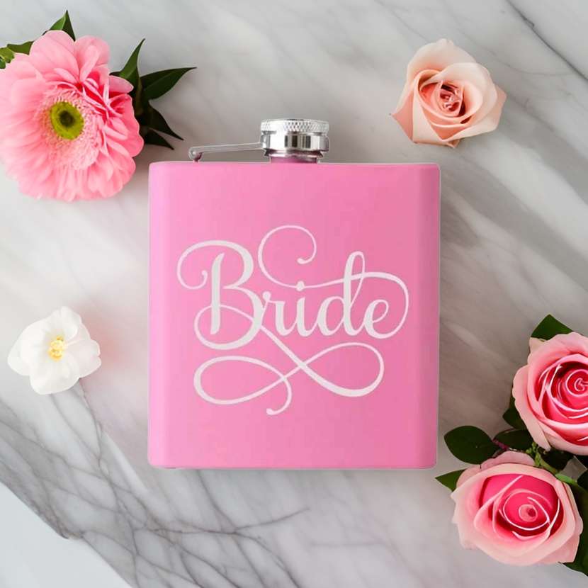 Bride store hip flask