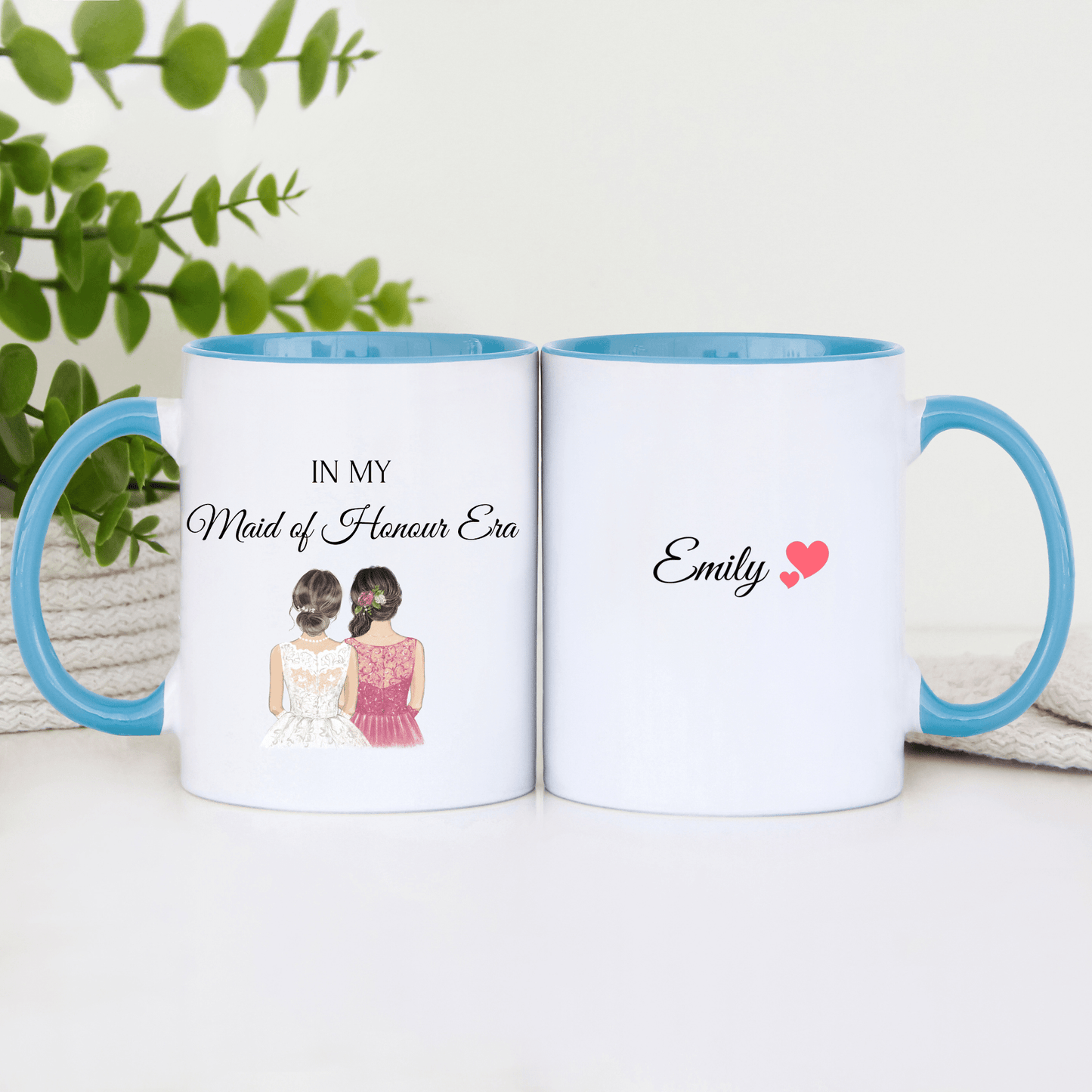 Personalised In My Maid of Honour Era Mug