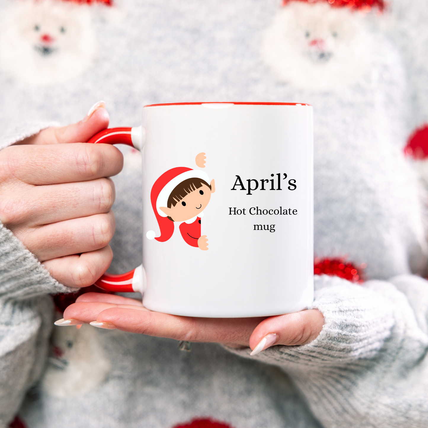Kids Christmas Hot Chocolate Mug