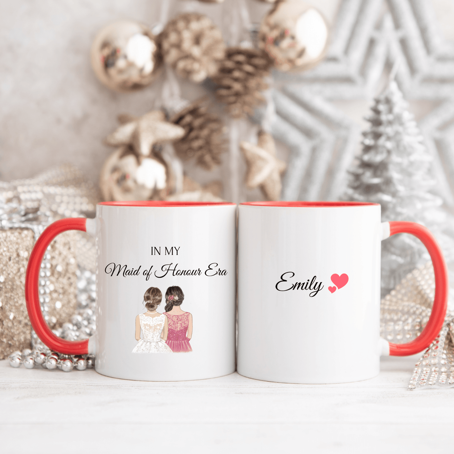 Personalised In My Maid of Honour Era Mug