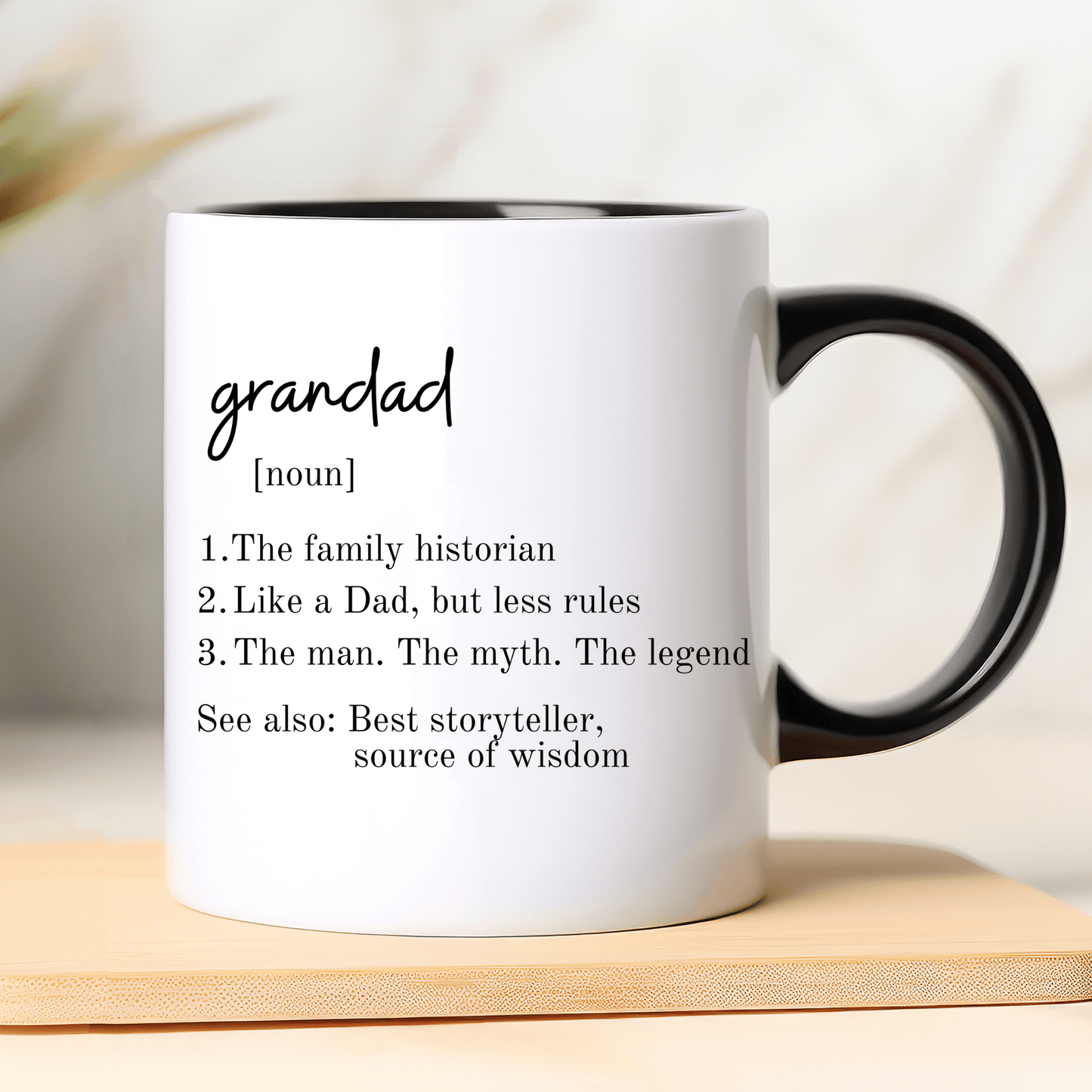 Personalised Grandad Mug