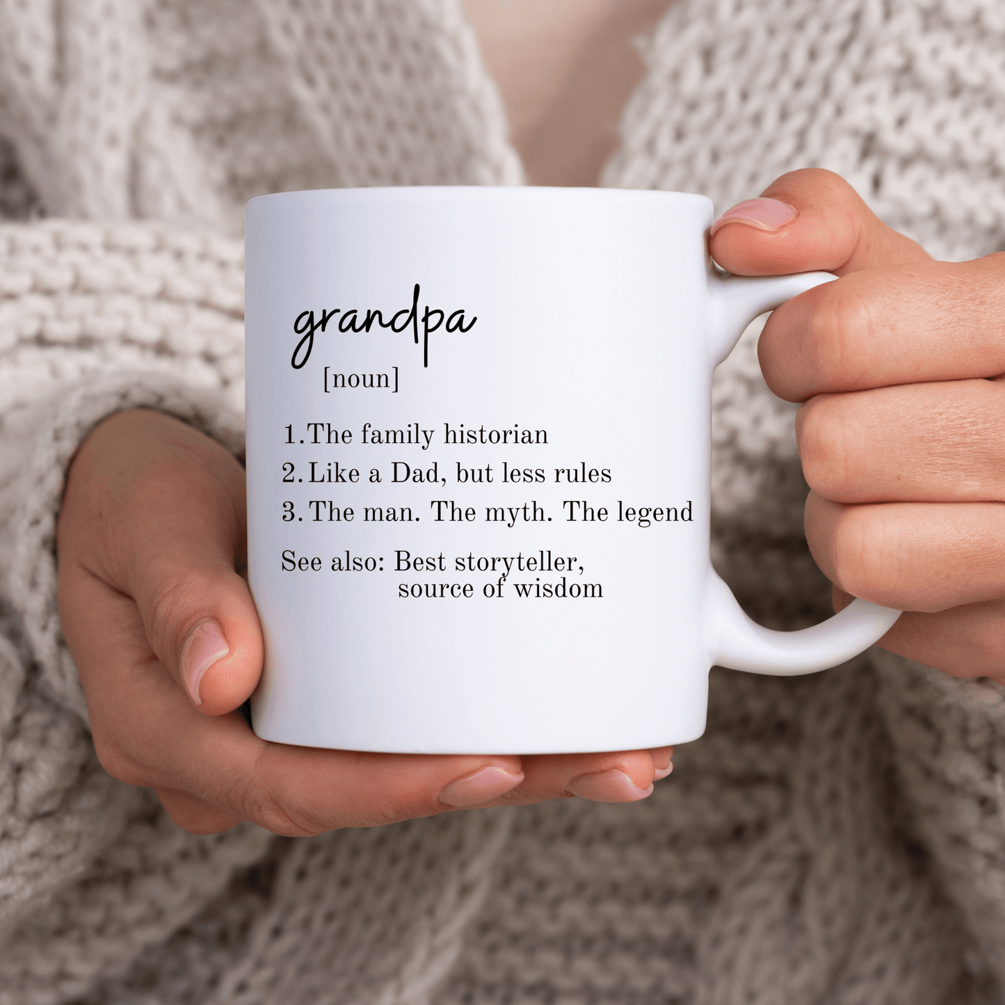 Personalised Grandpa Mug