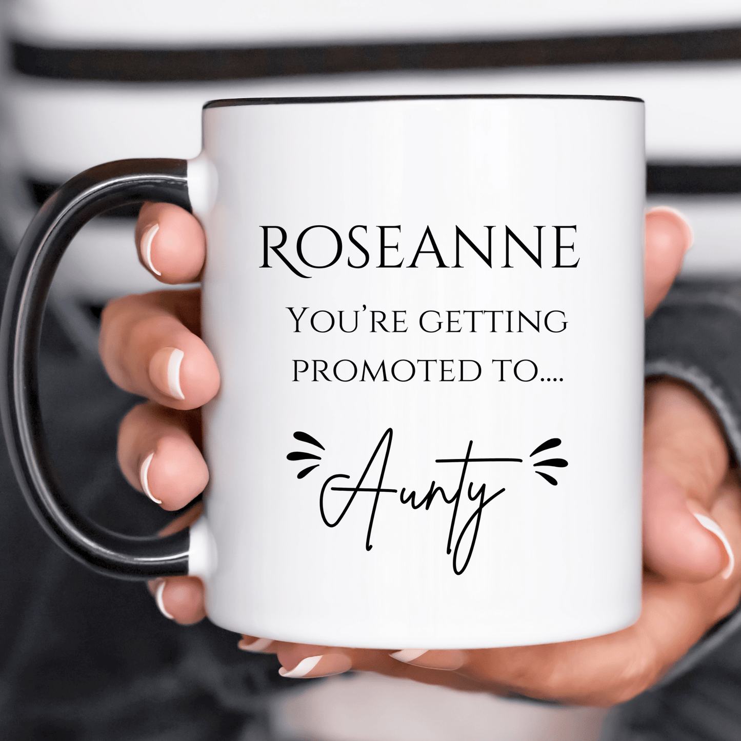 Promoted to aunty mug