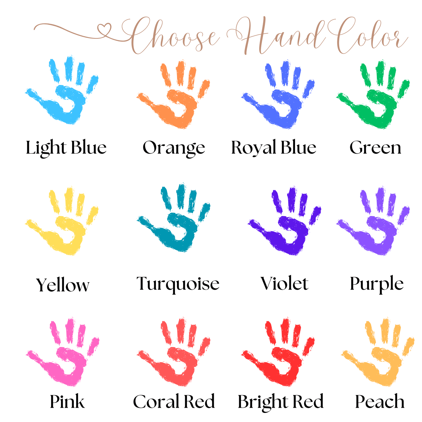 Choose your hand colours Best Mum Ever mug
