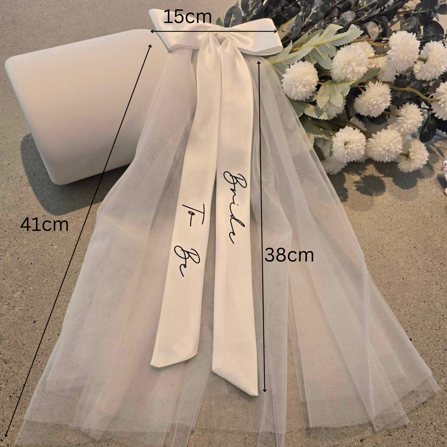 Bride To Be Bow Veil Australia