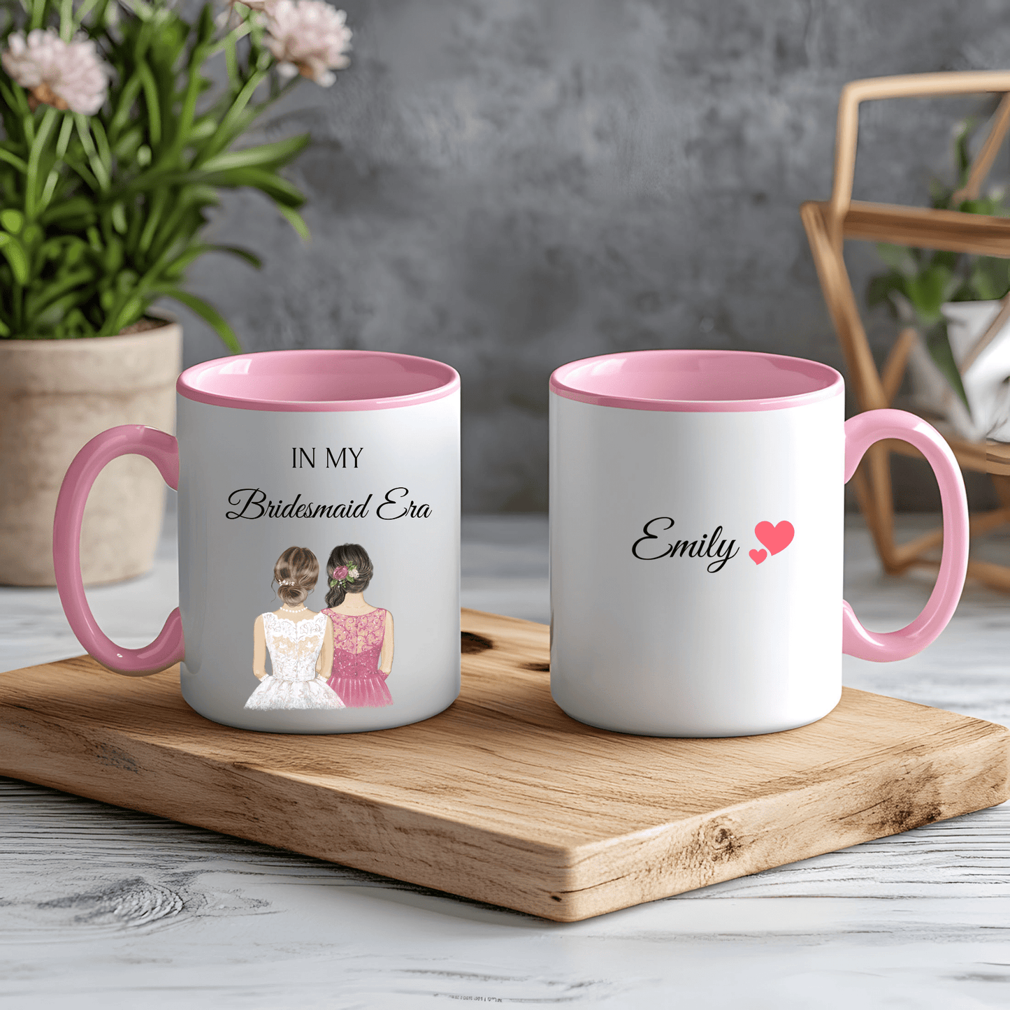 Personalised In My Bridesmaid Era Mug