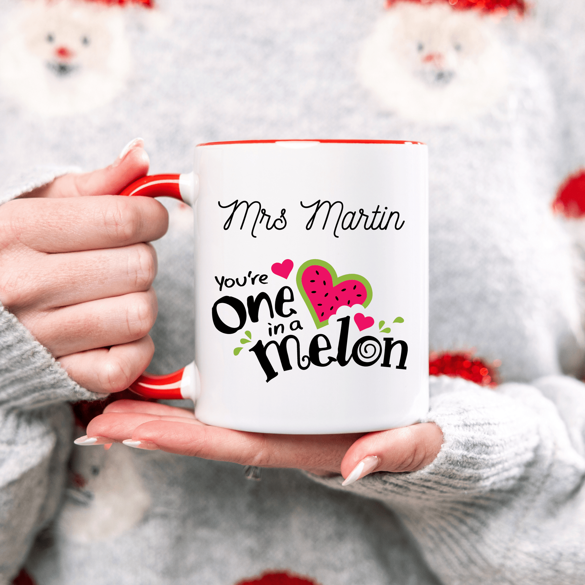 You're One in a Melon Personalised Mug