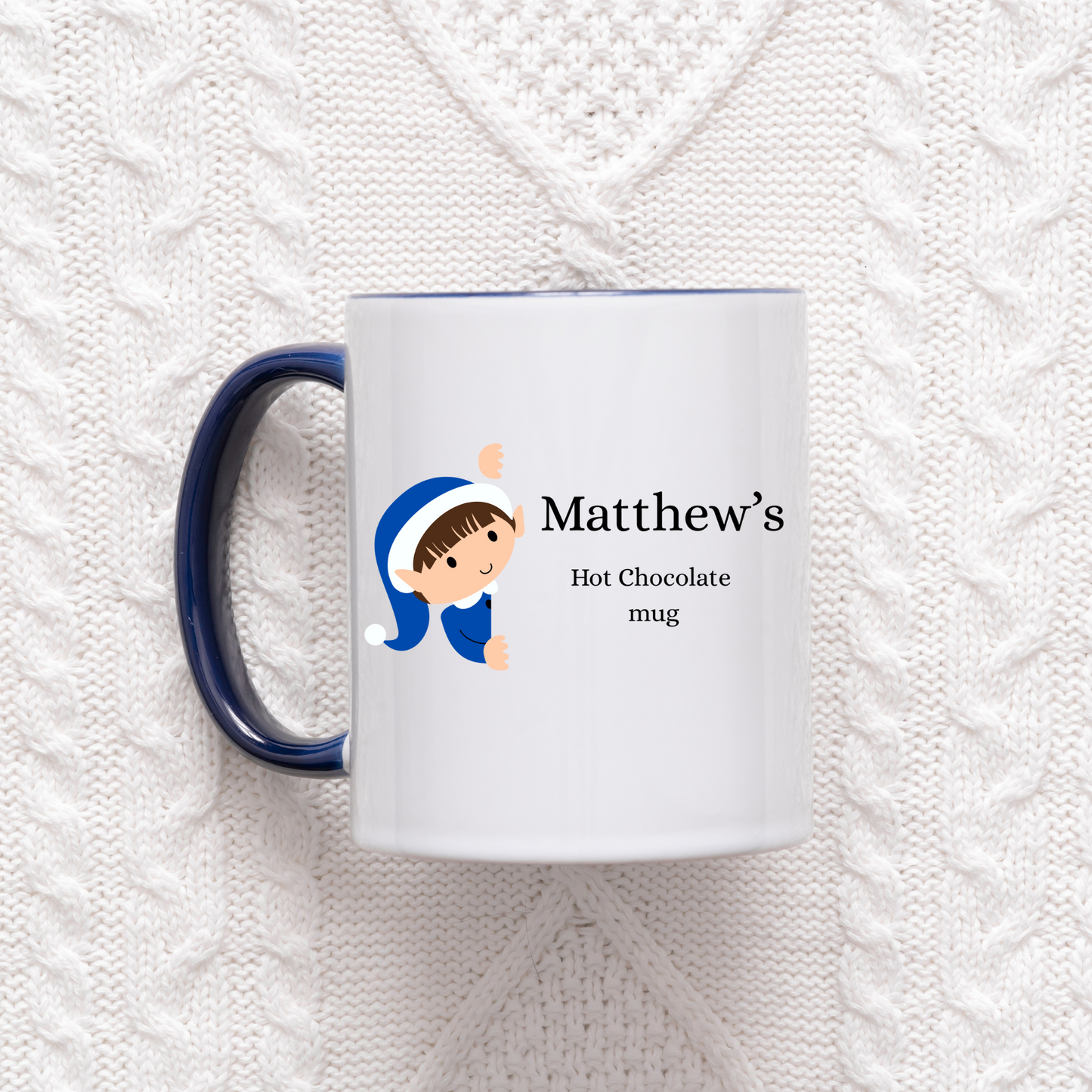 Kids Christmas Hot Chocolate Mug