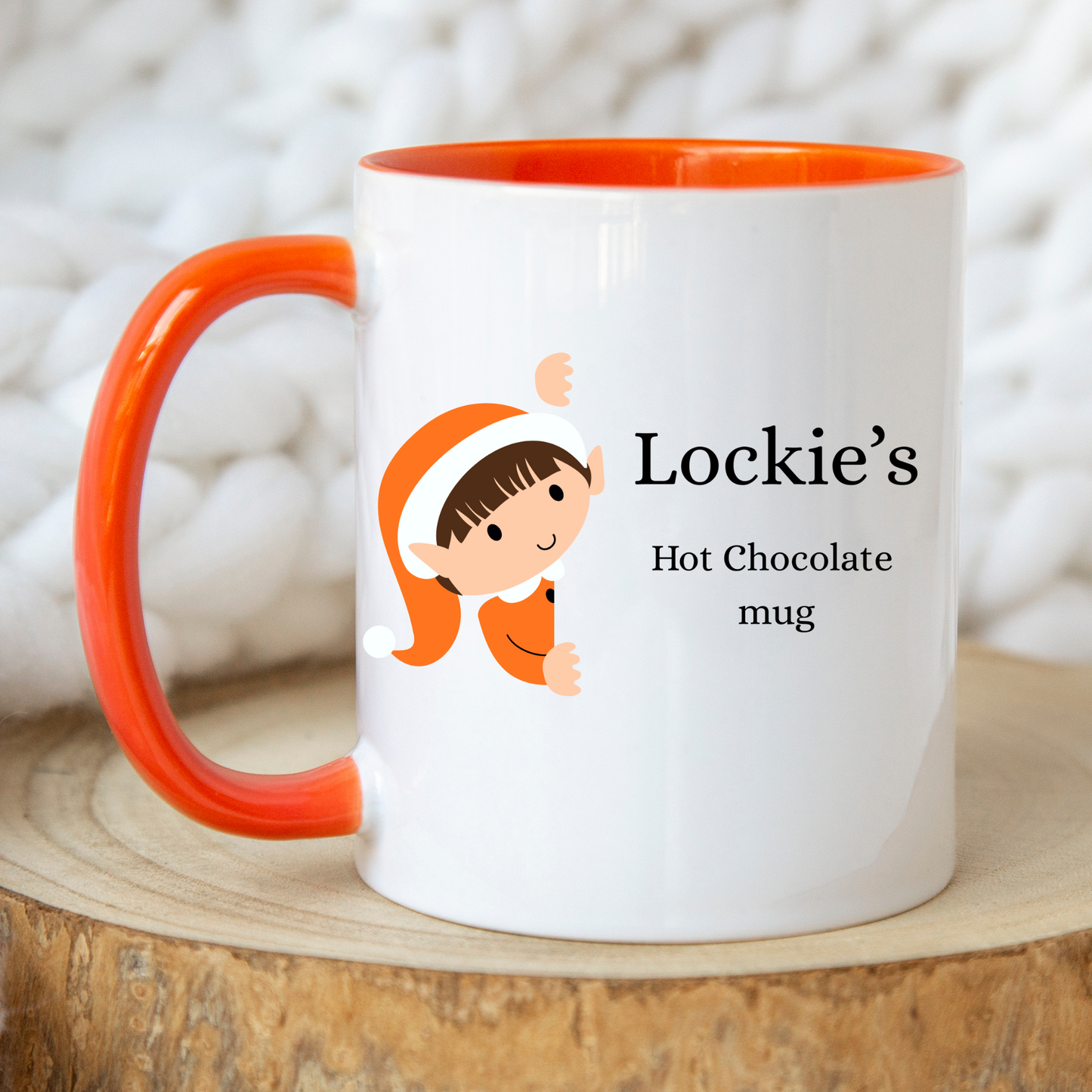 Kids Christmas Hot Chocolate Mug