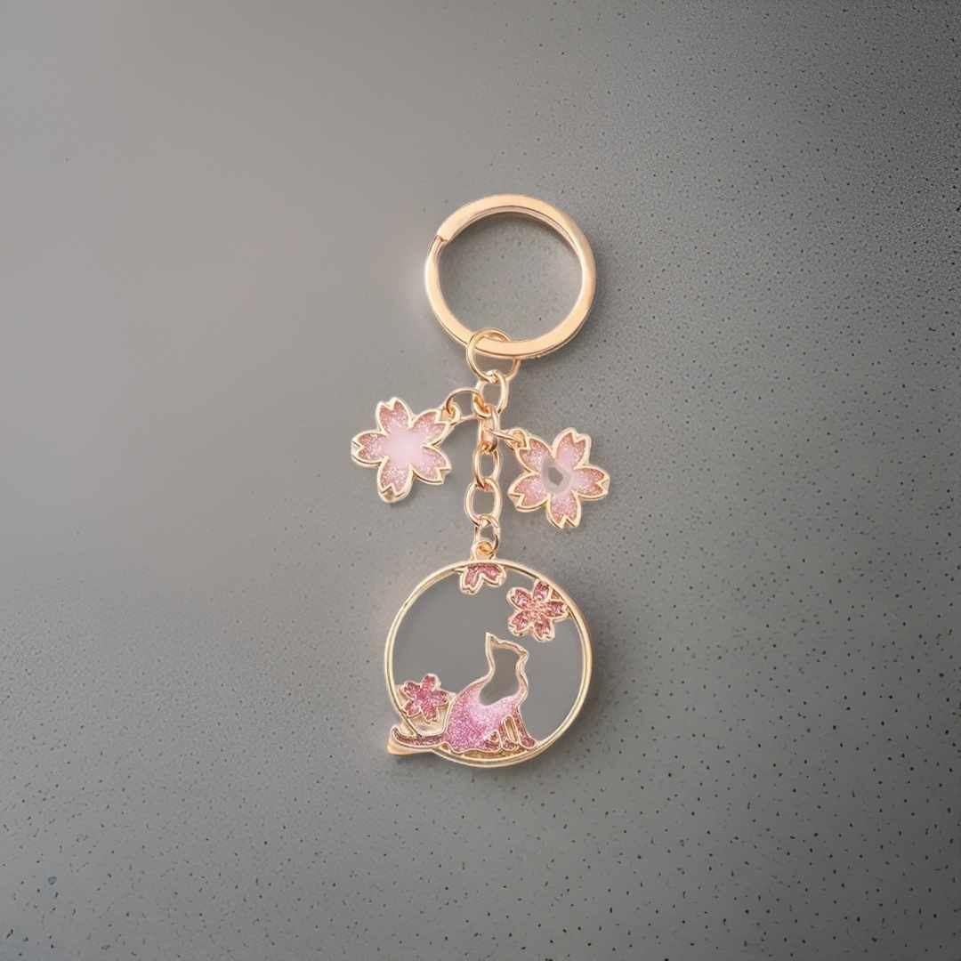 Cat keychain