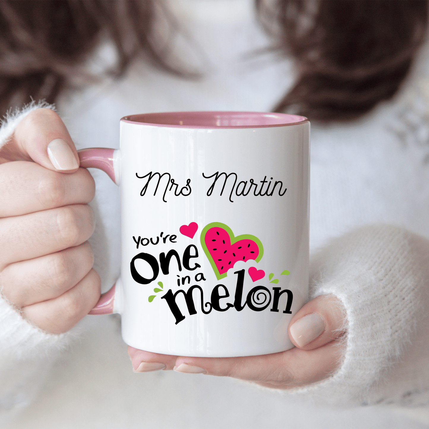 You're One in a Melon Personalised Mug
