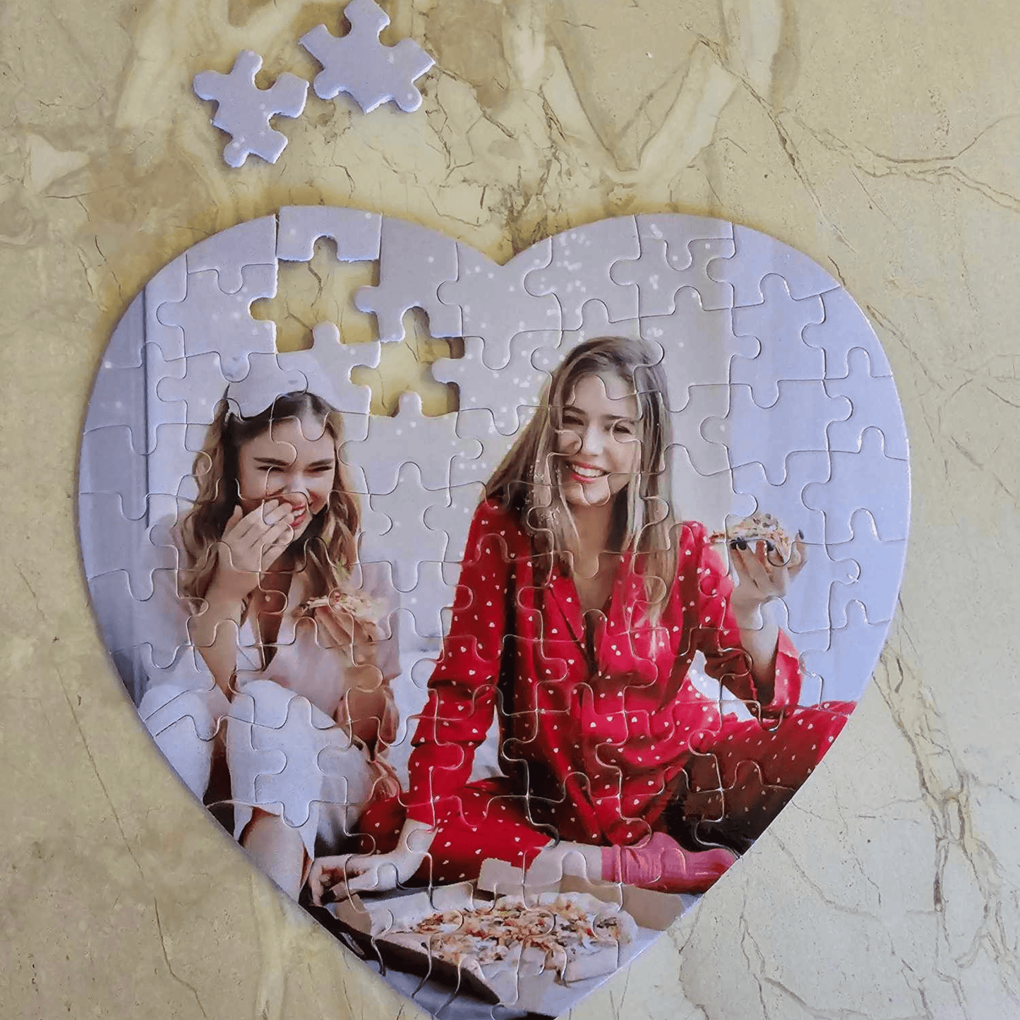 Personalised Heart shaped puzzle