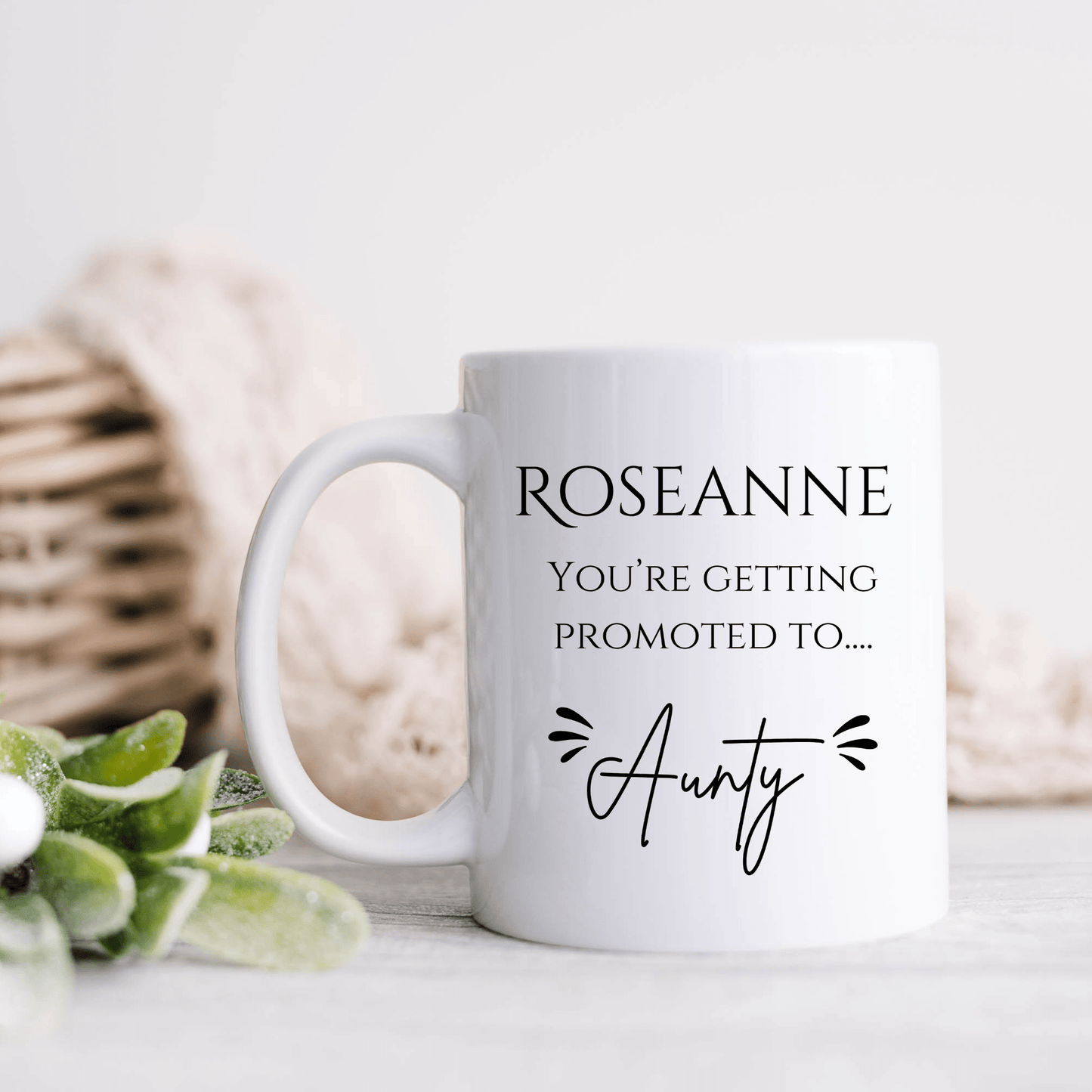 Promoted to aunty mug