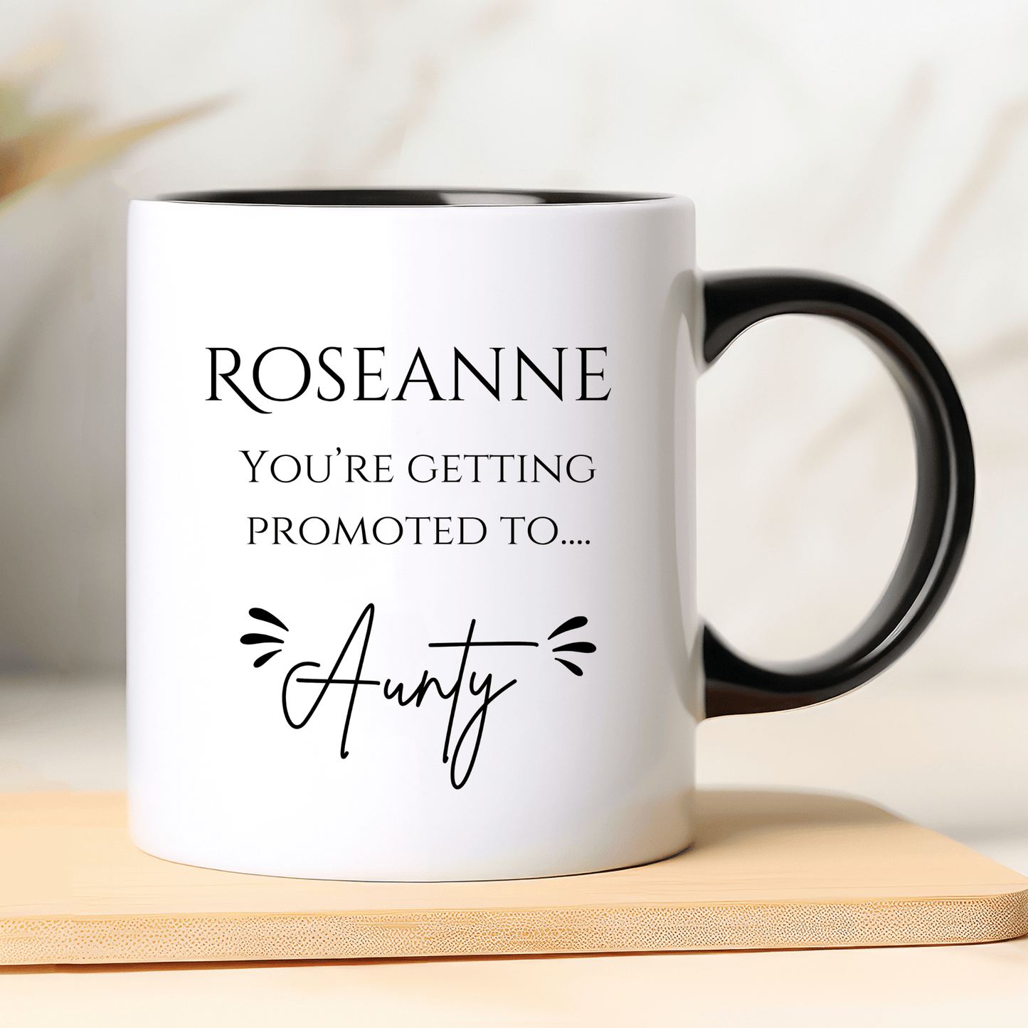 Promoted to aunty mug