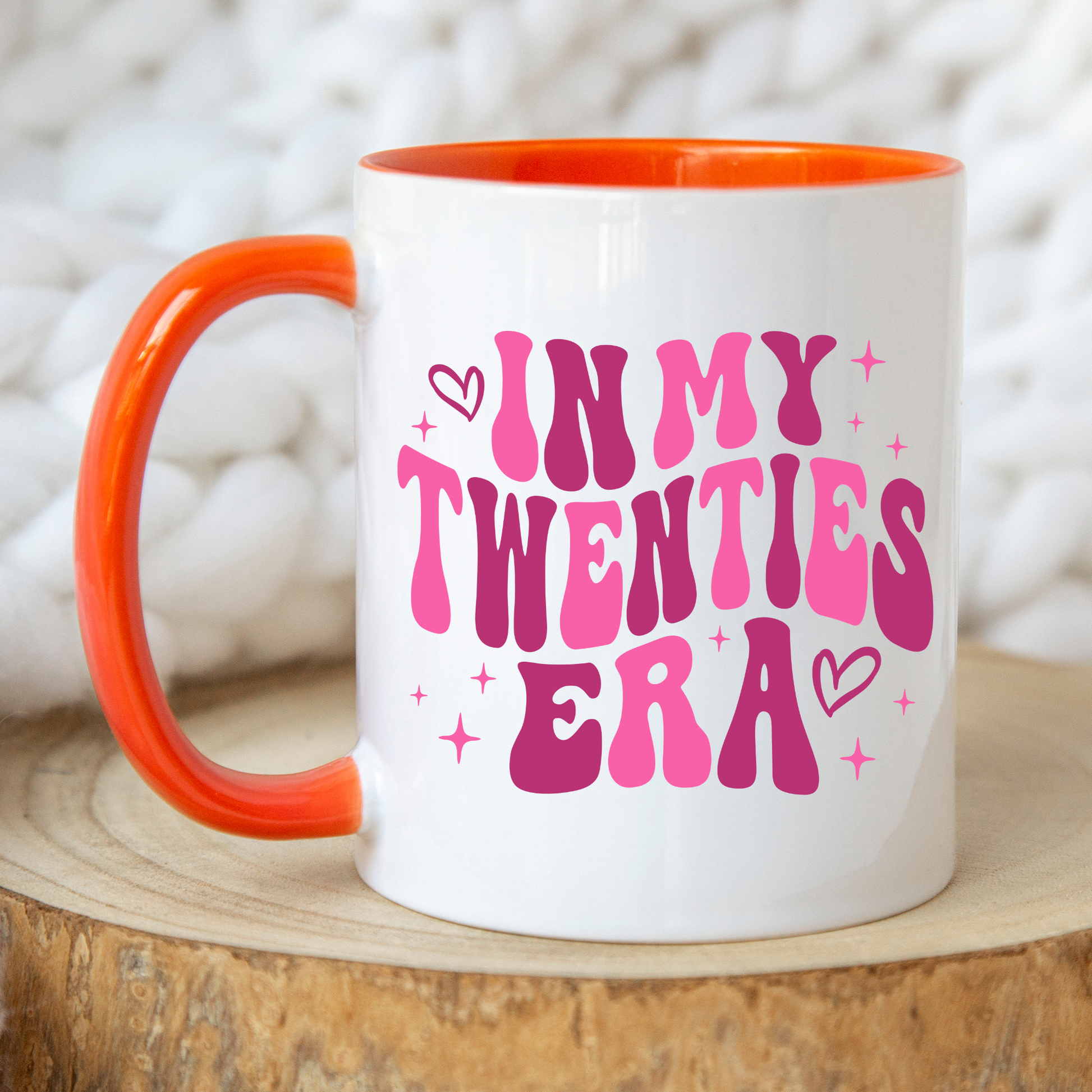 In My Twenties Era Mug. Custom 20's Mug. Personalised 20's Mug. 20th Birthday Gift. Personalised 20th Birthday Gift. Milestone Birthday Gift