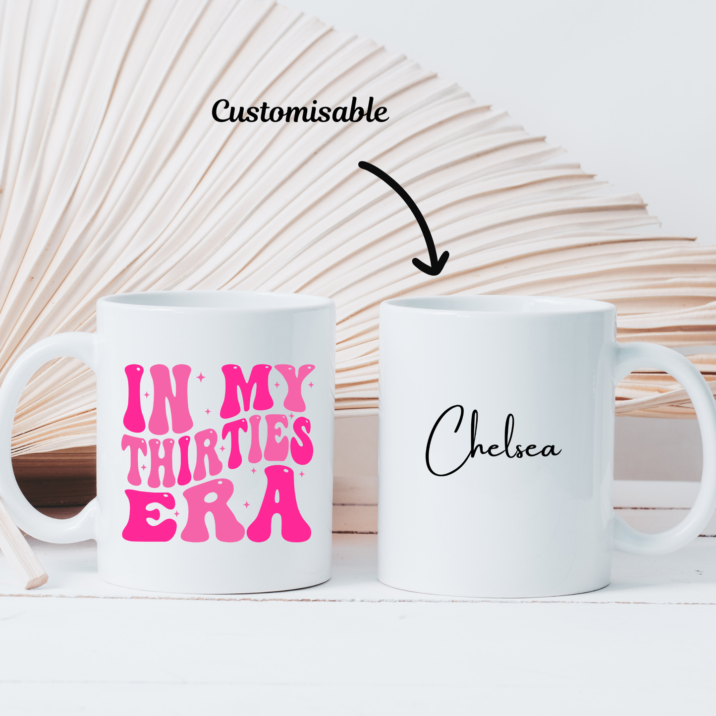 In My Thirties Era Mug. Custom 30's Mug. Personalised 30's Mug. 30th Birthday Gift. Personalised 30th Birthday Gift. Milestone Birthday Gift