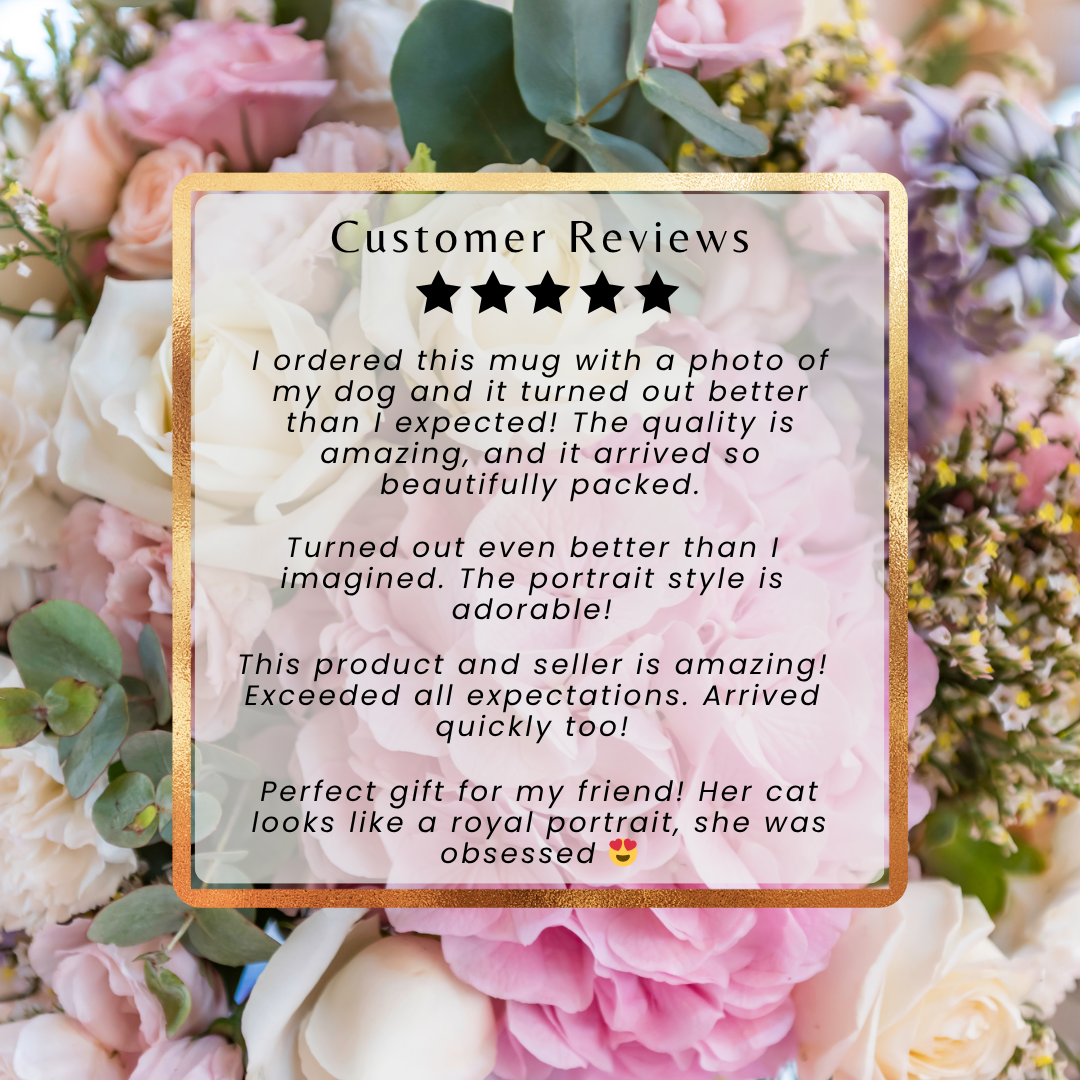 Custom Pet Mug Personalised Pet Photo Mug, Pet Portrait, Pet Memorial Gift, Pet Portrait Mug Gift