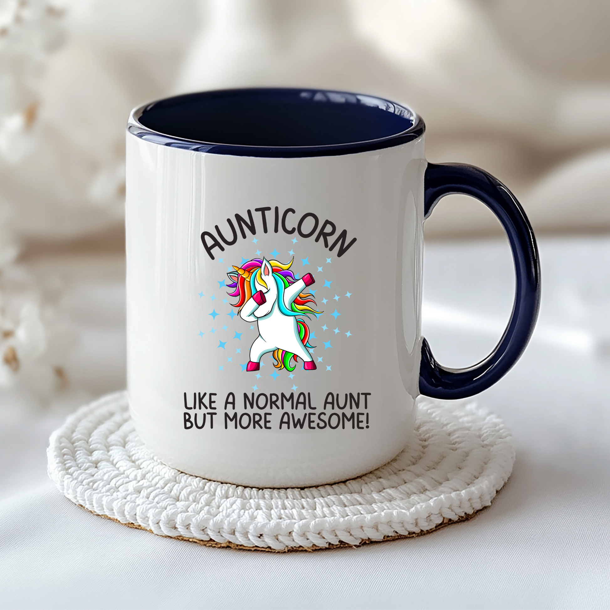 Personalised Aunty Mug Aunticorn mug