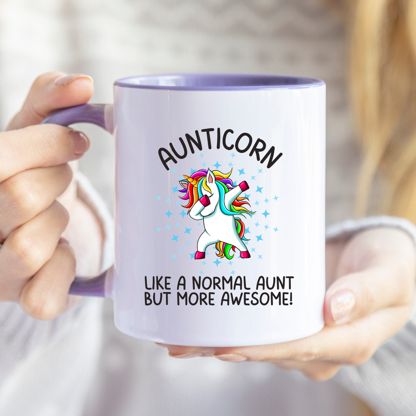 Personalised Aunty Mug Aunticorn mug
