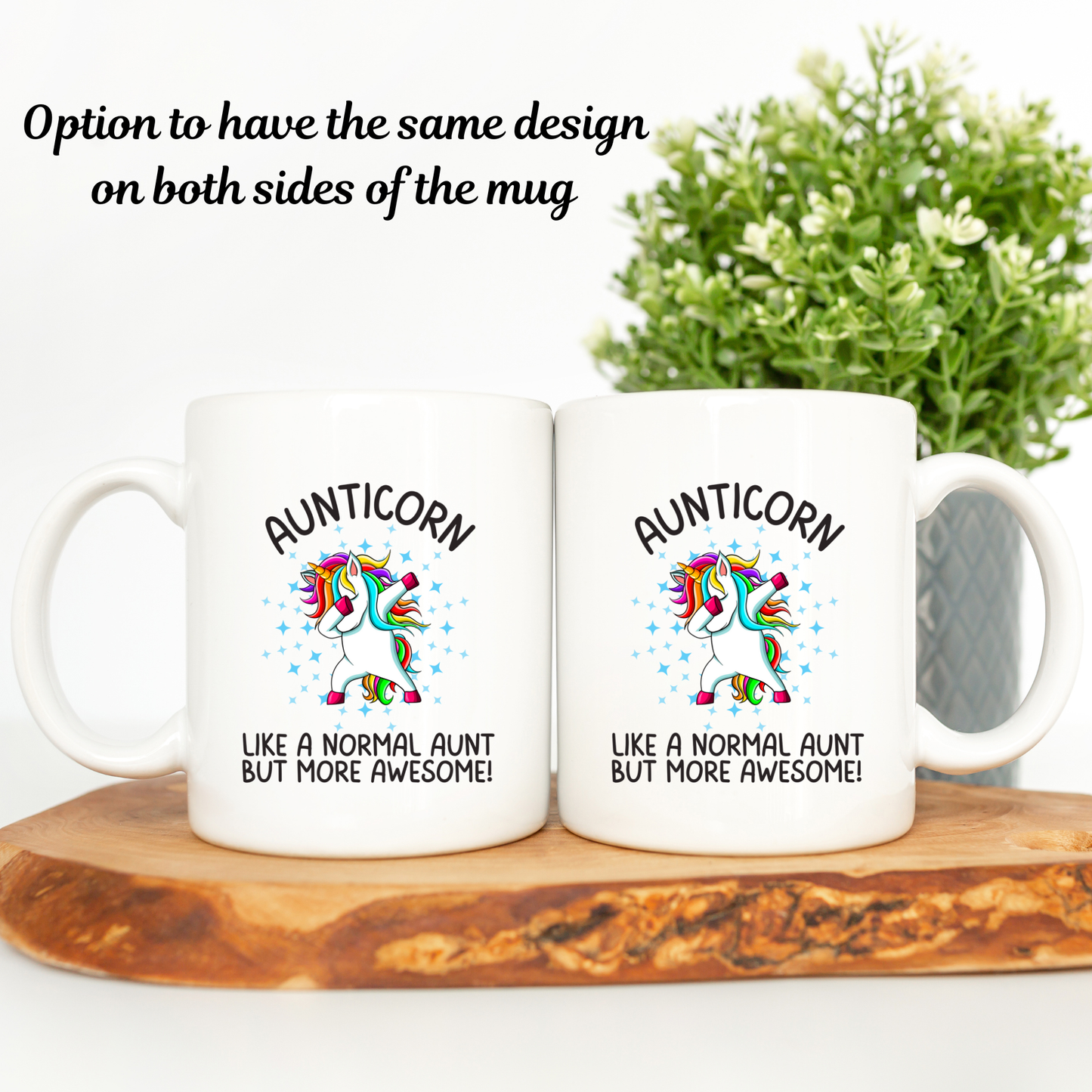 Personalised Aunty Mug Aunticorn mug