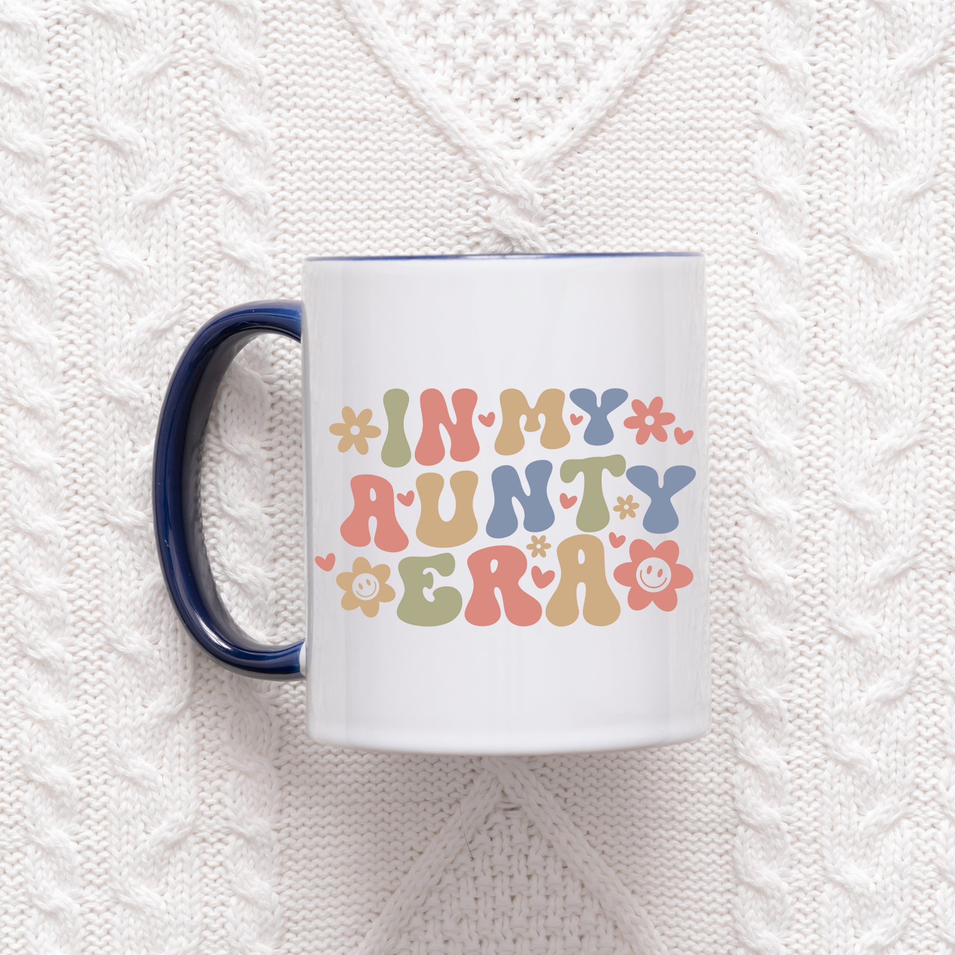 In My Auntie Era Mug, Auntie Gift for a sister, sister in law gift, perfect Aunty or Auntie Mug for a baby reveal, pregnancy reveal to celebrate the Best Aunt Ever