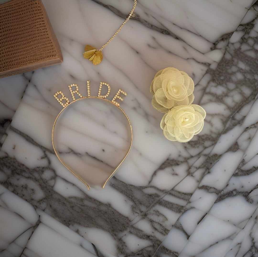 Bride headband