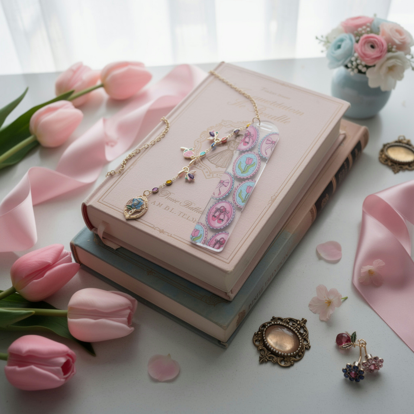 Ballet Shoes Bookmark. Coquette Ballet Bookmark. Ballet Lover Bookmark. Ballerina Gift Bookmark. Ballerina Bookmark