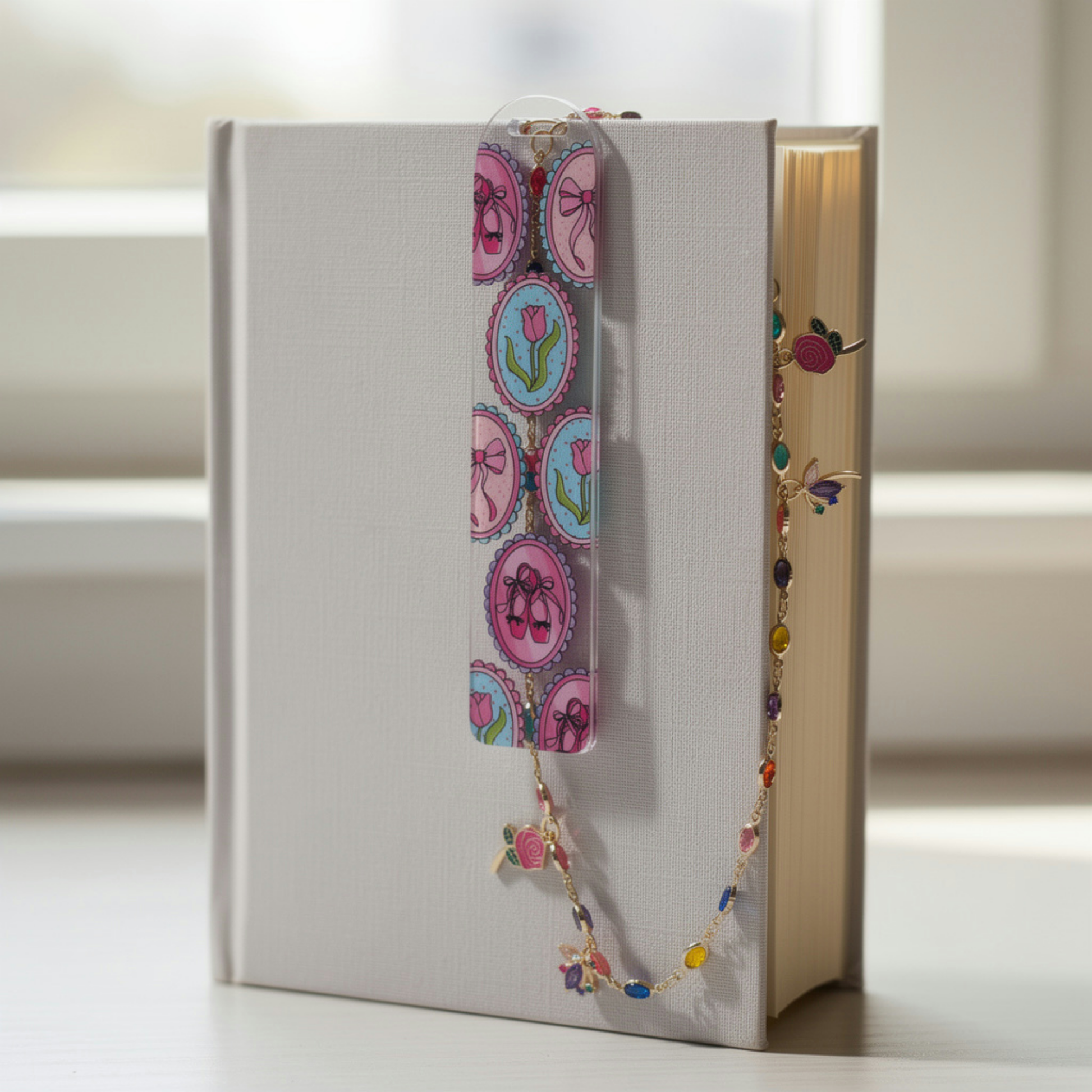 Ballet Shoes Bookmark. Coquette Ballet Bookmark. Ballet Lover Bookmark. Ballerina Gift Bookmark. Ballerina Bookmark
