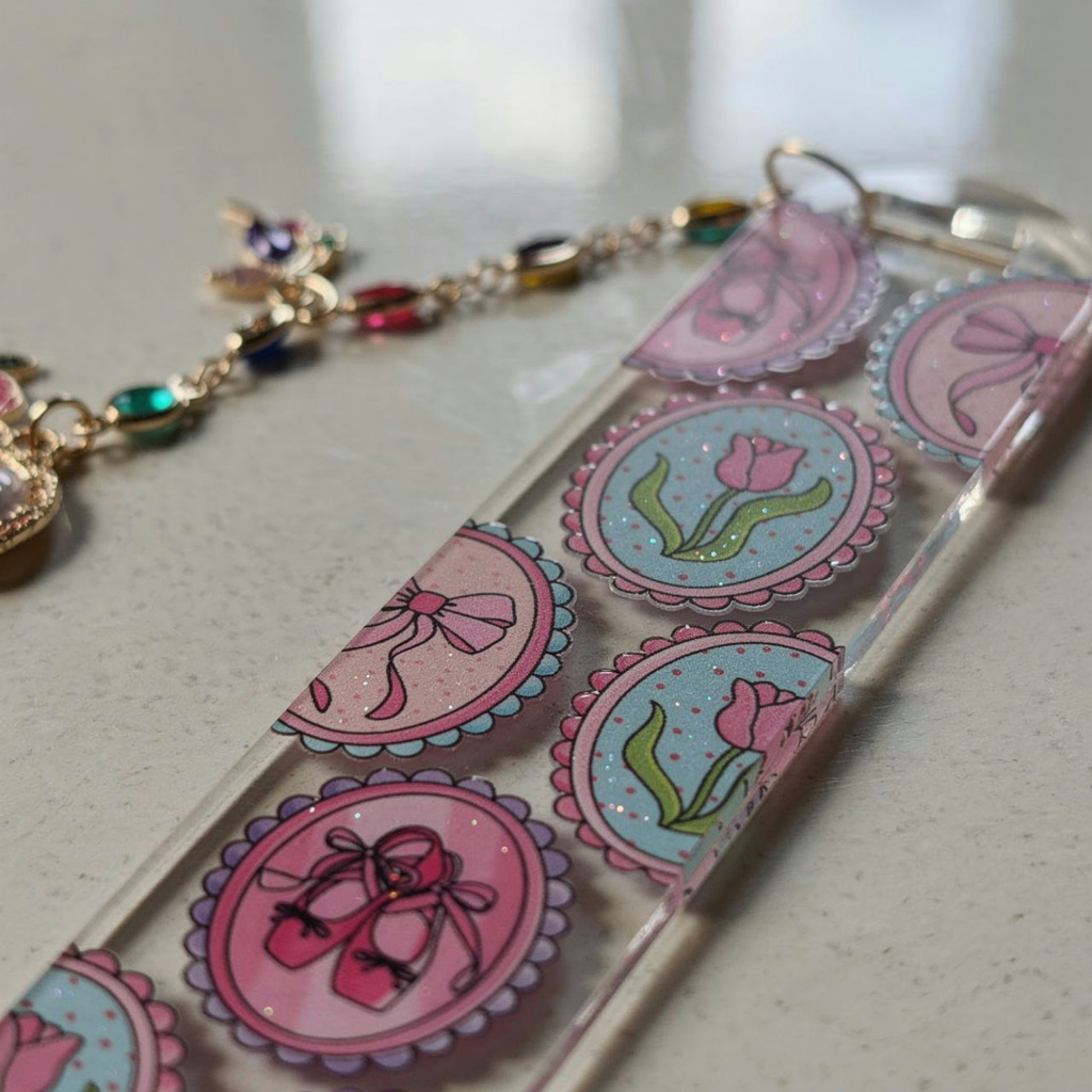 Ballet Shoes Bookmark. Coquette Ballet Bookmark. Ballet Lover Bookmark. Ballerina Gift Bookmark. Ballerina Bookmark
