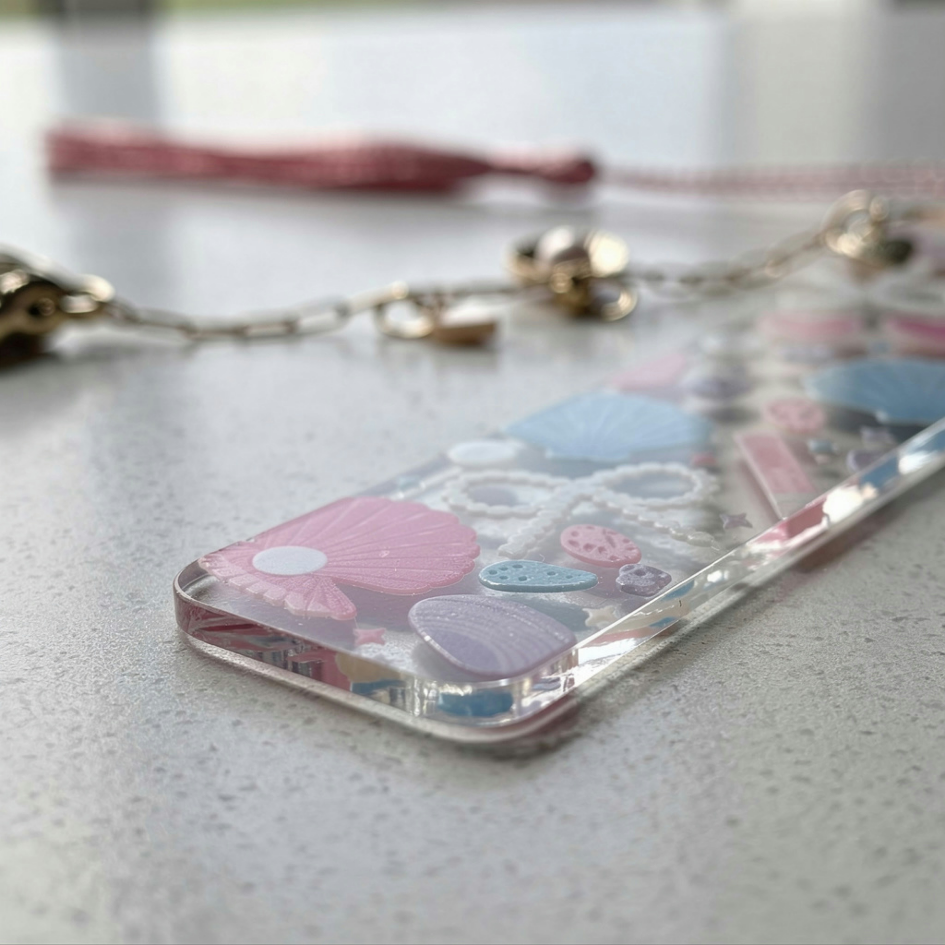 Ocean Seashell Bookmark. Coastal Seashell Bookmark. Seashells and Pearls Bookmark. Beach Lover Bookmark. Beach Bookmark. Shell Bookmark