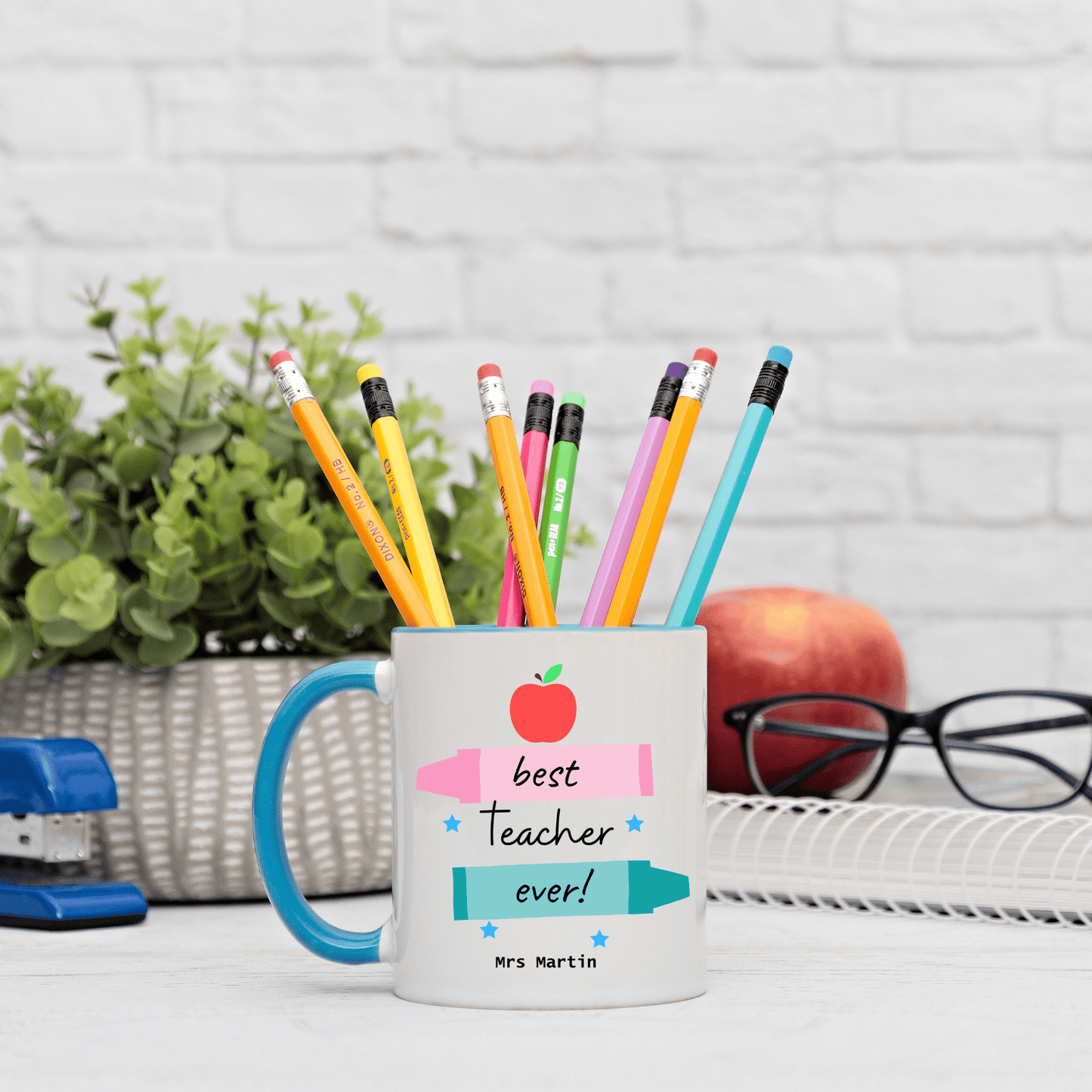 Personalised Best Teacher Ever Mug