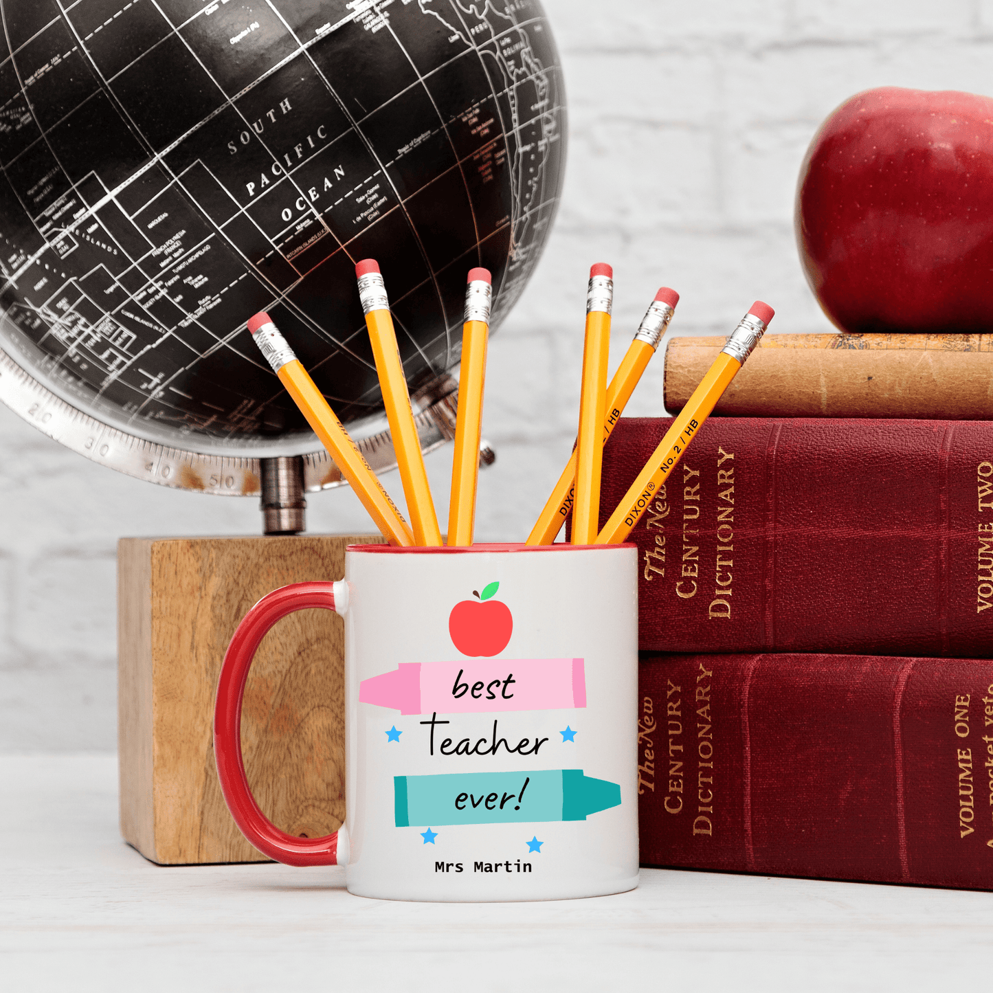 Personalised Best Teacher Ever Mug