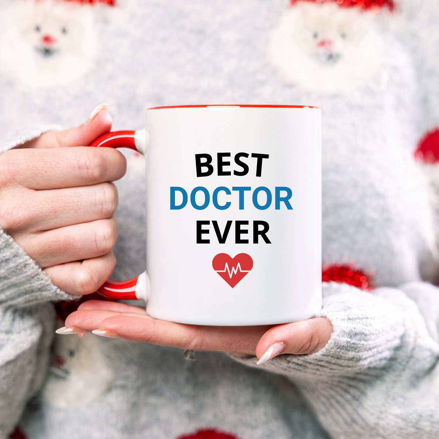 Best Doctor Ever Mug. Personalised Doctor Gift with Name