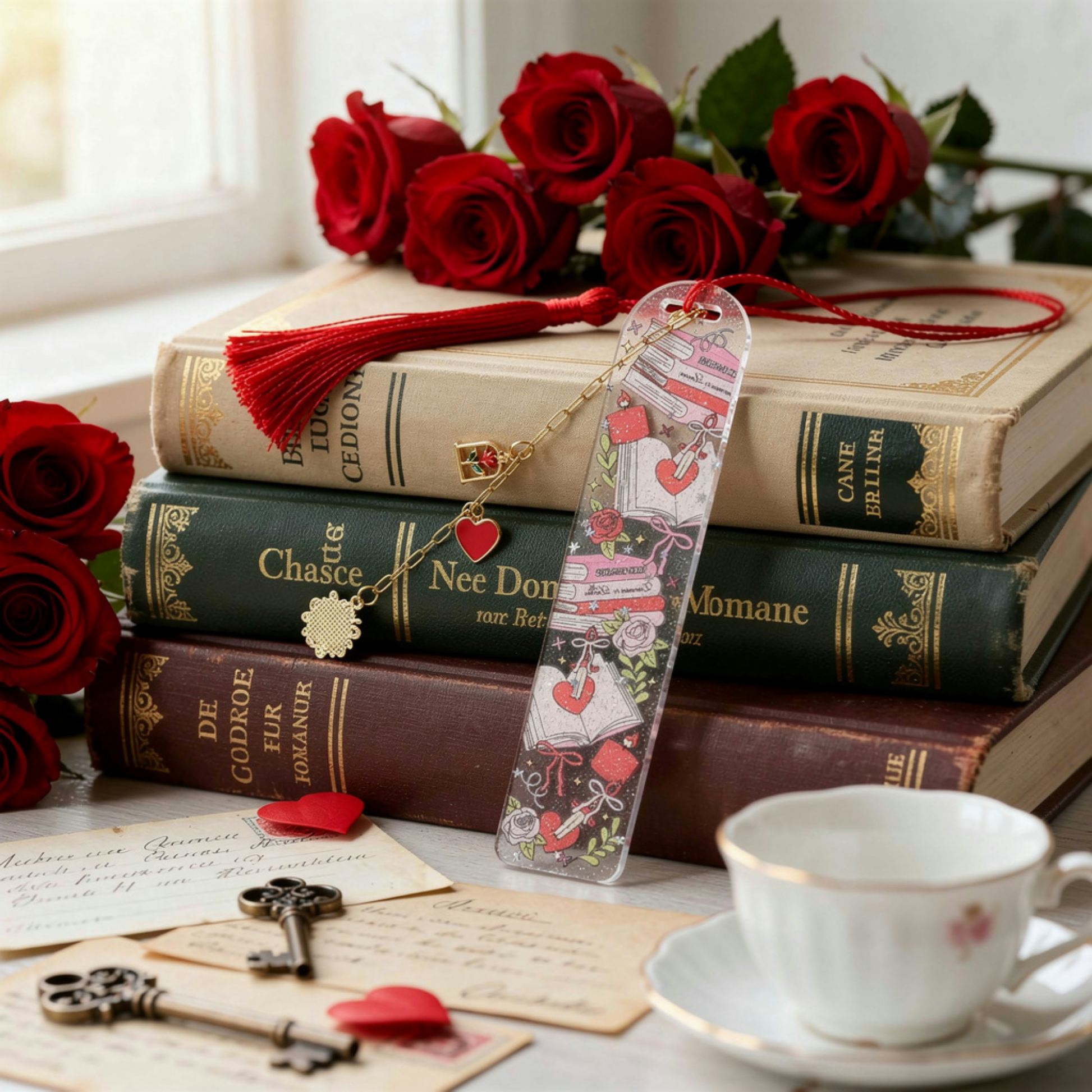 Spicy Romance Bookmark. Spicy Romance Reader Bookmark. Spicy Romance Gift
