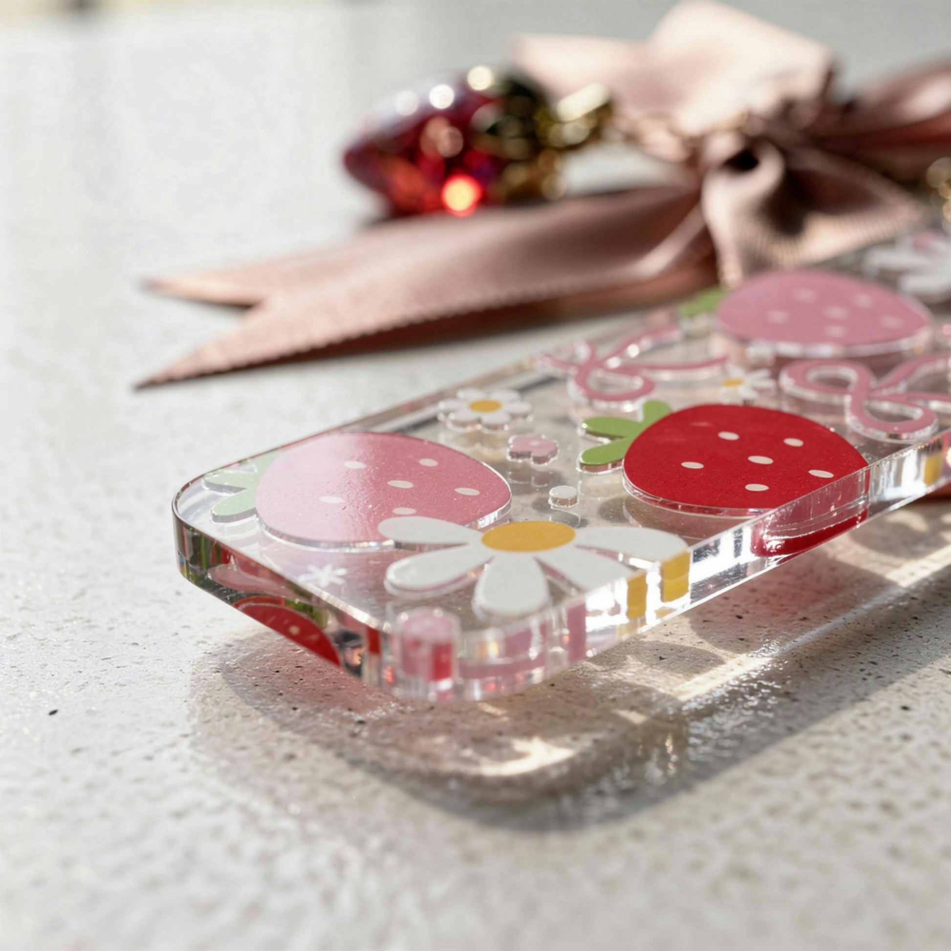 Strawberry Bookmark. Strawberries Bookmark. Personalised Strawberry Bookmark. Strawberry Book Lover Gift Strawberry Bookmark for Book Lovers