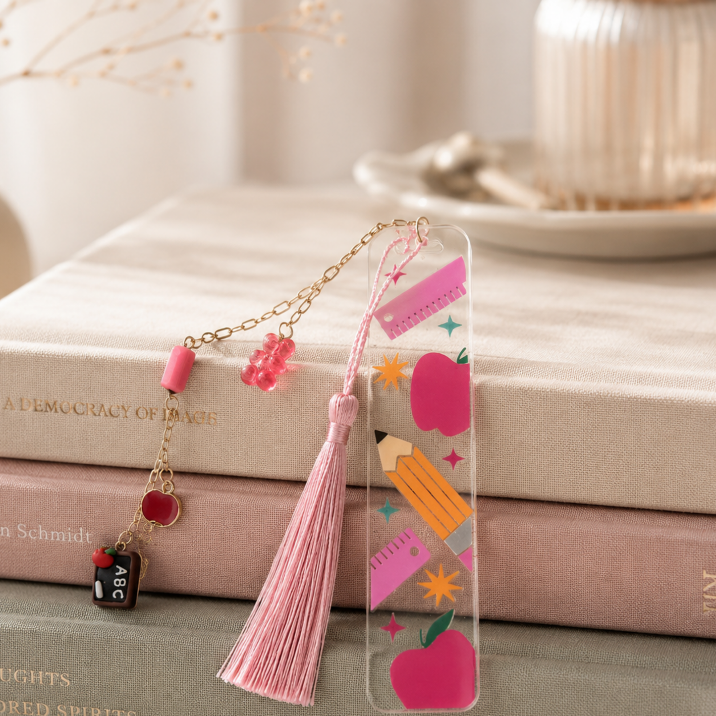 Teacher Bookmark. School Teacher Bookmark. Teacher Appreciation Bookmark. Teacher Gift Bookmark. Back to School Bookmark