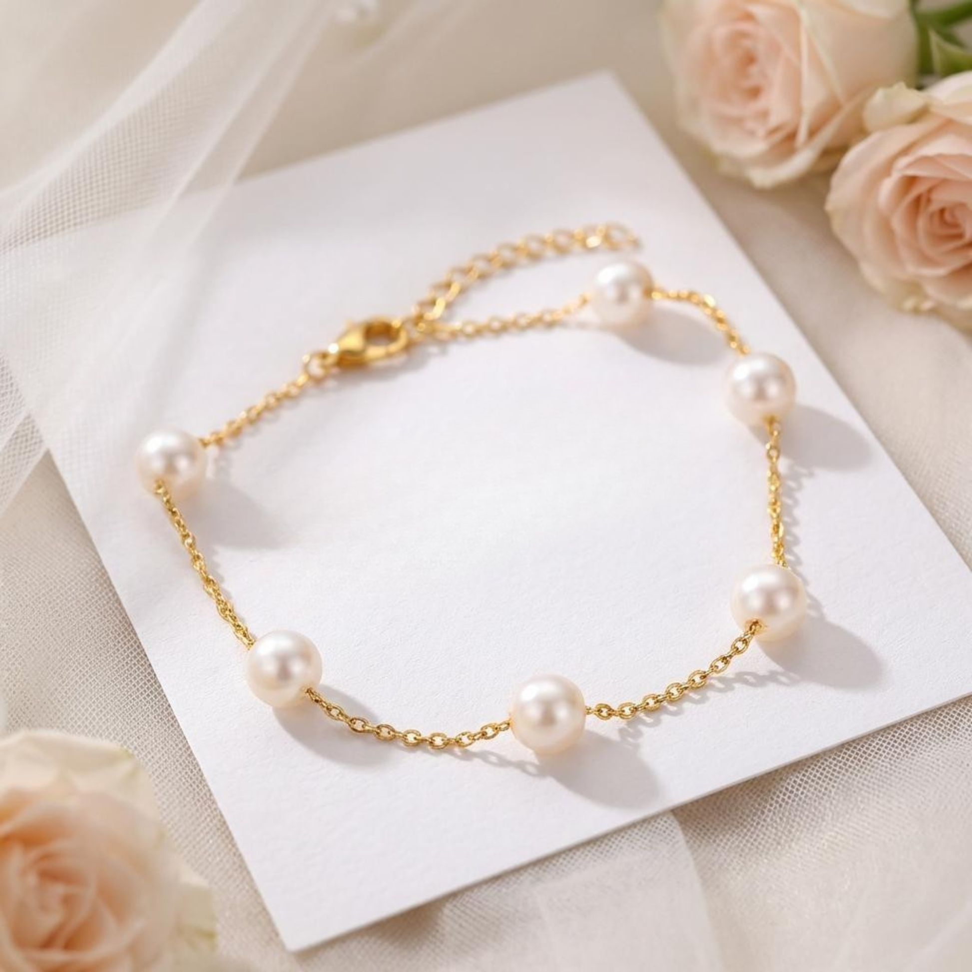 Bridesmaid Proposal Pearl Bracelet
