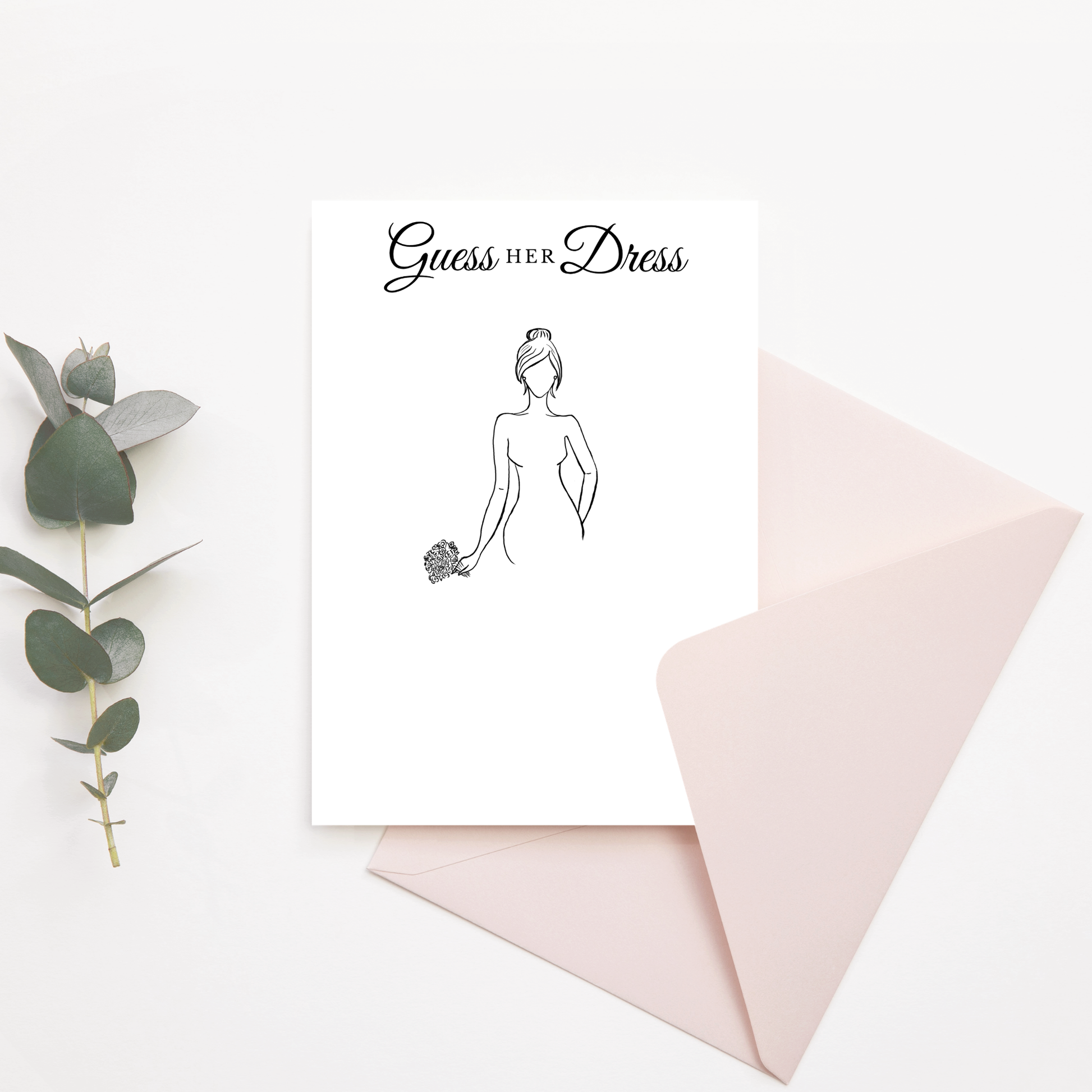 Guess the Dress Bridal Shower Game PRINTED Bridal Shower Game  Australia