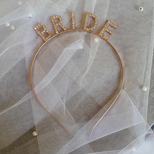 Bride headband