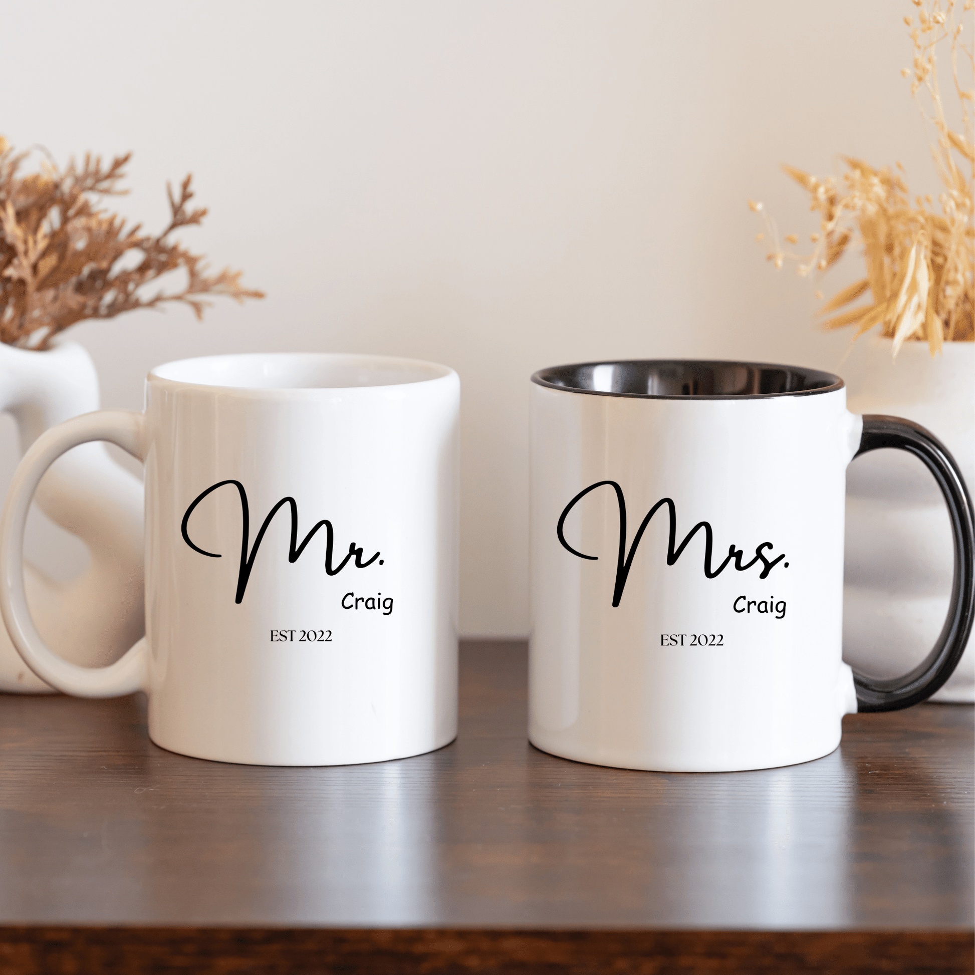 Mr and Mrs Mugs set