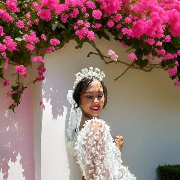 Bride headband