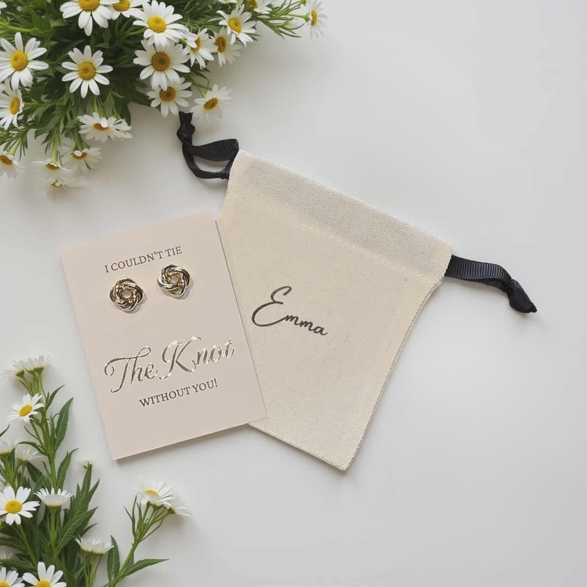 Bridesmaid Proposal Gift Bridesmaid Gifts, I couldn't tie the knot without you