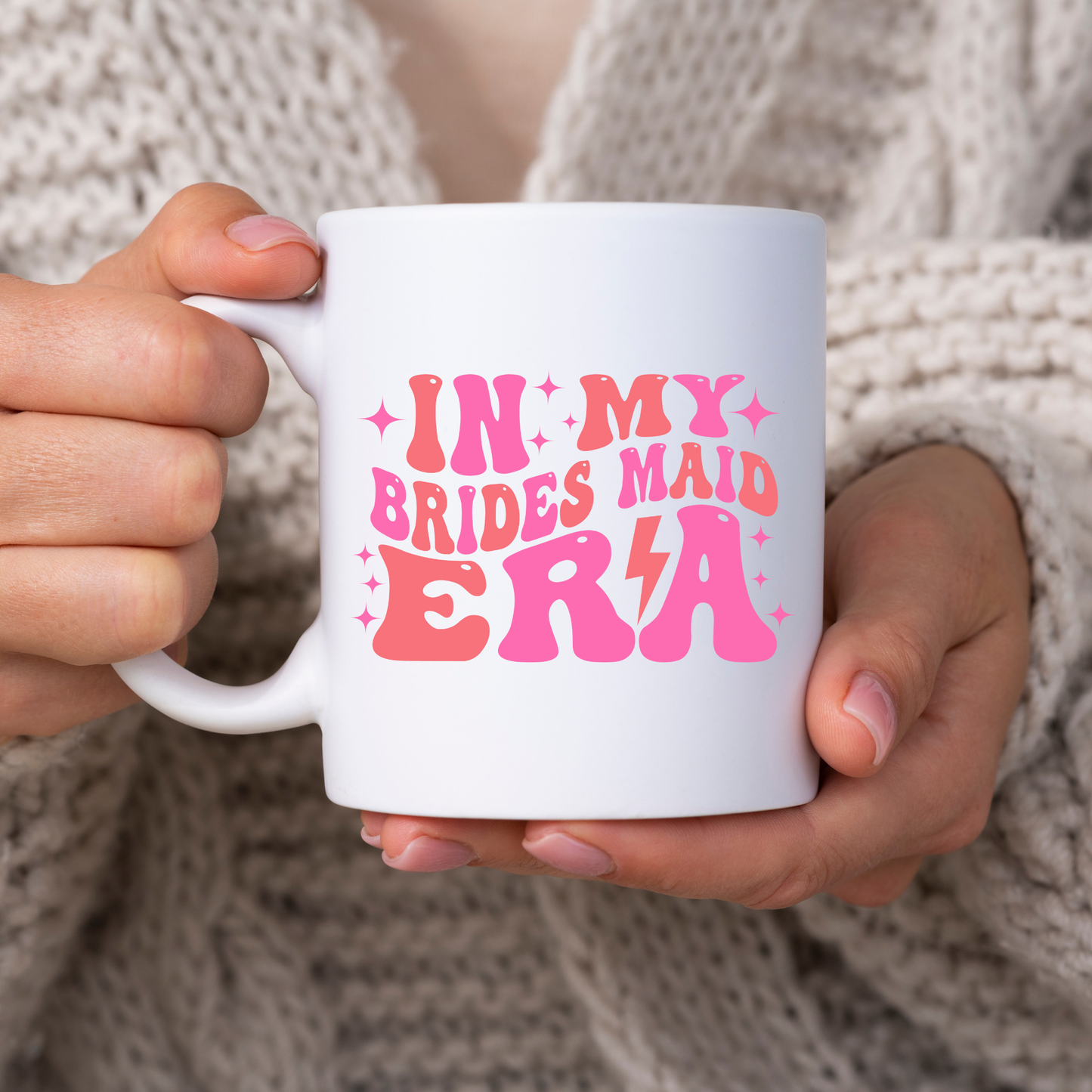 In My Bridesmaid Era Mug. Bridesmaid mug. Bridesmaid Era. Personalised Bridesmaid Mug. Bridesmaid Era Mug. Mug In My Bridesmaid Era