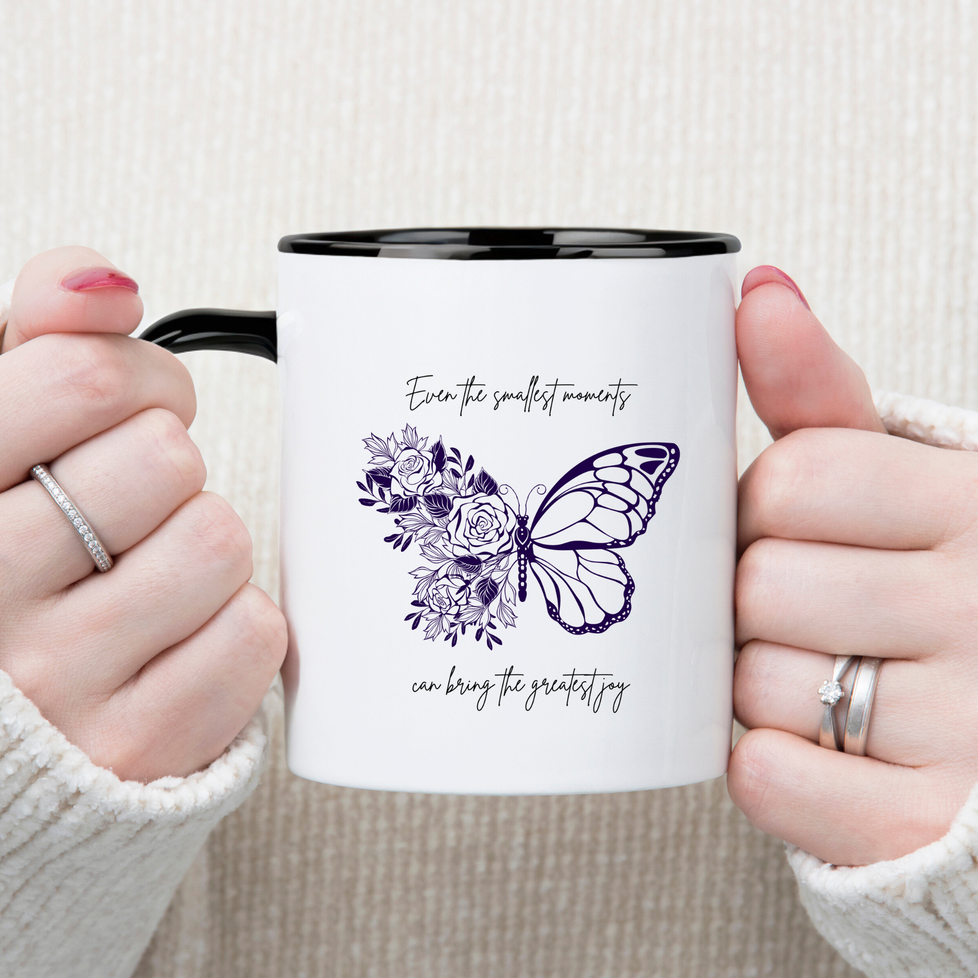 Butterfly Mug. Custom Butterfly Mug. Personalised Butterfly Mug. Mug Butterfly